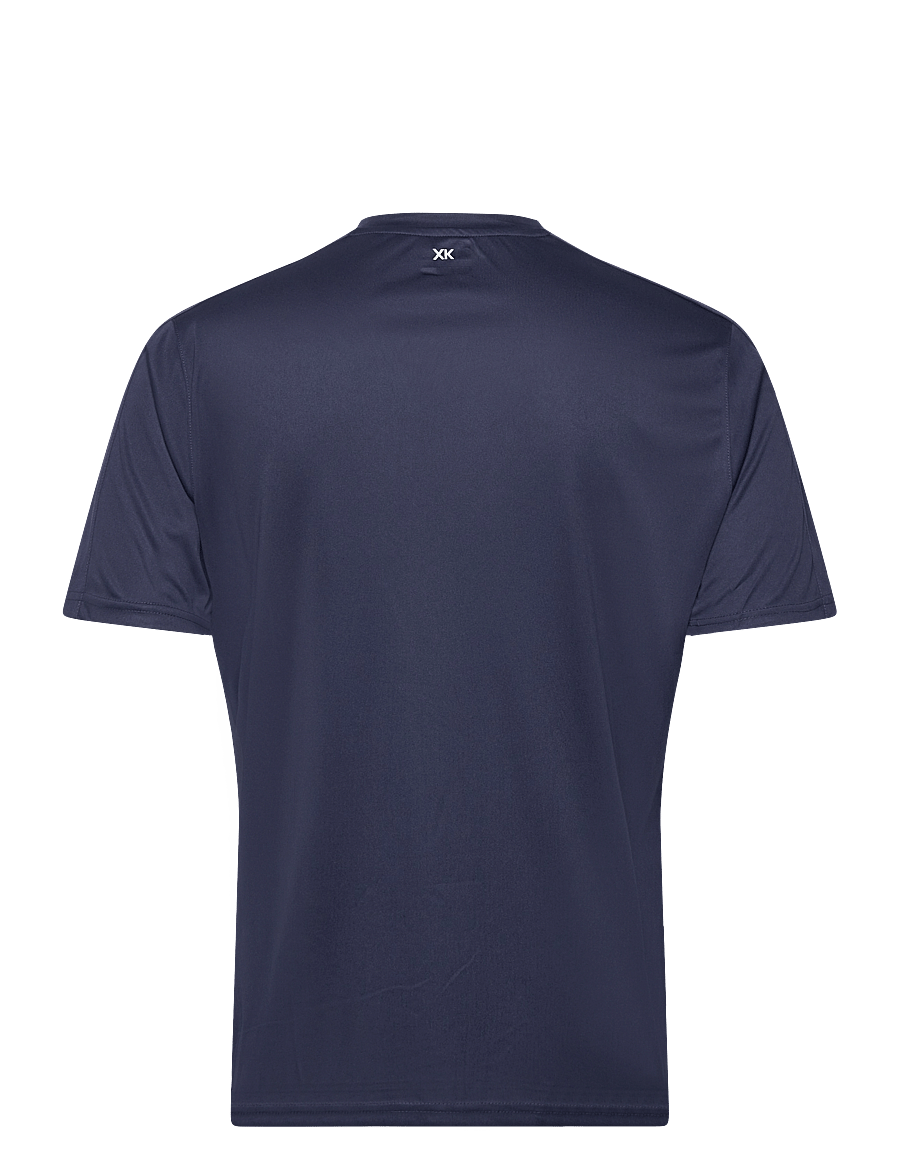 Hummel - hmlCORE XK POLY JERSEY S/S - t-shirts - marine - 1