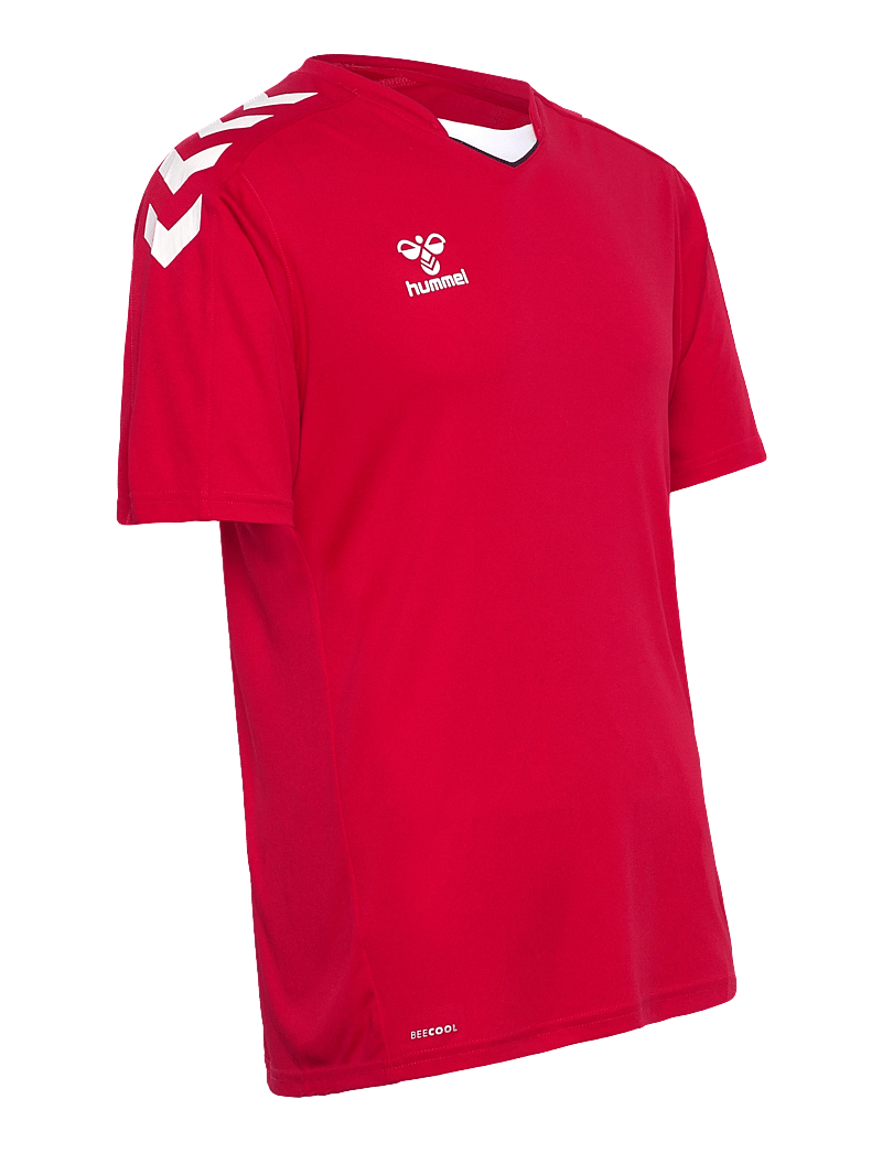 Hummel - hmlCORE XK POLY JERSEY S/S - t-shirts - true red - 3