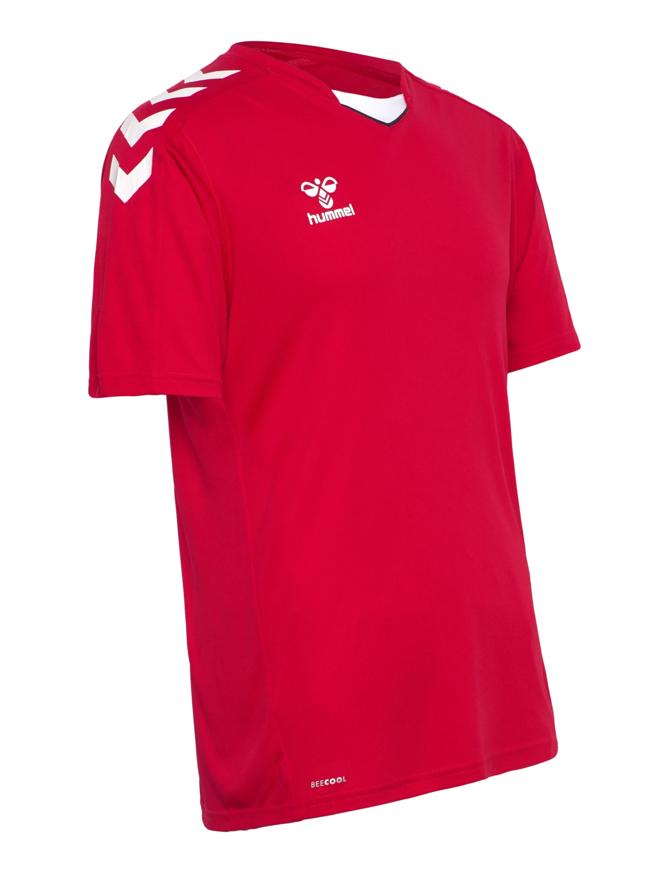 Hummel - hmlCORE XK POLY JERSEY S/S - t-shirts - true red - 3