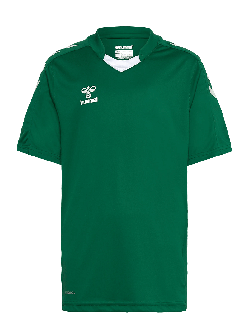 Hummel - hmlCORE XK POLY JERSEY S/S KIDS - sportstoppe - evergreen - 0