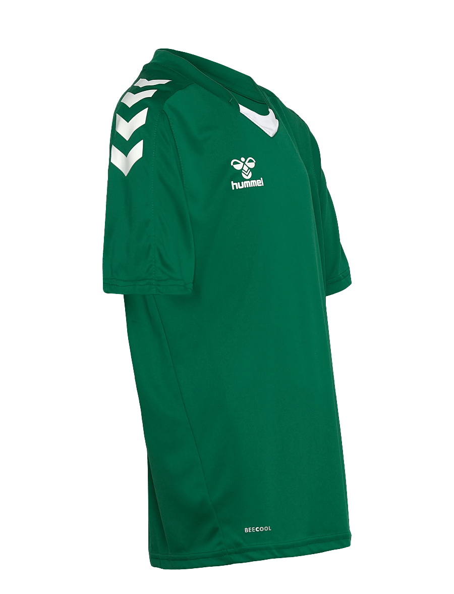 Hummel - hmlCORE XK POLY JERSEY S/S KIDS - sporttoppar - evergreen - 2