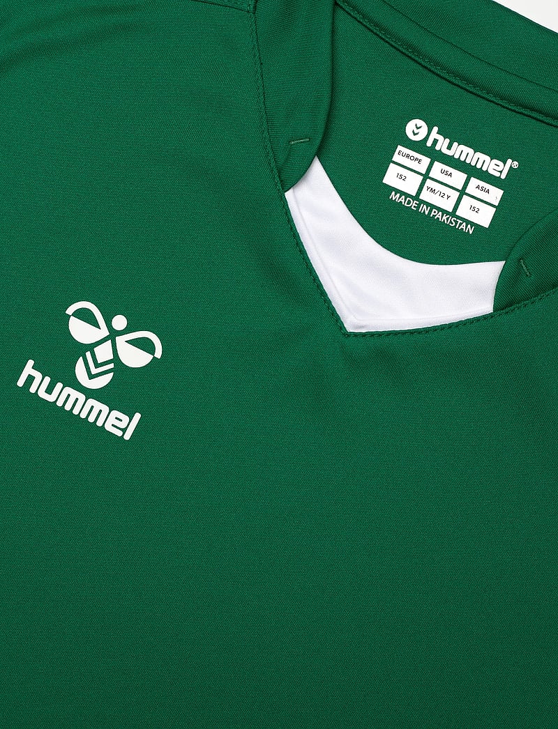 Hummel - hmlCORE XK POLY JERSEY S/S KIDS - sportstoppe - evergreen - 4