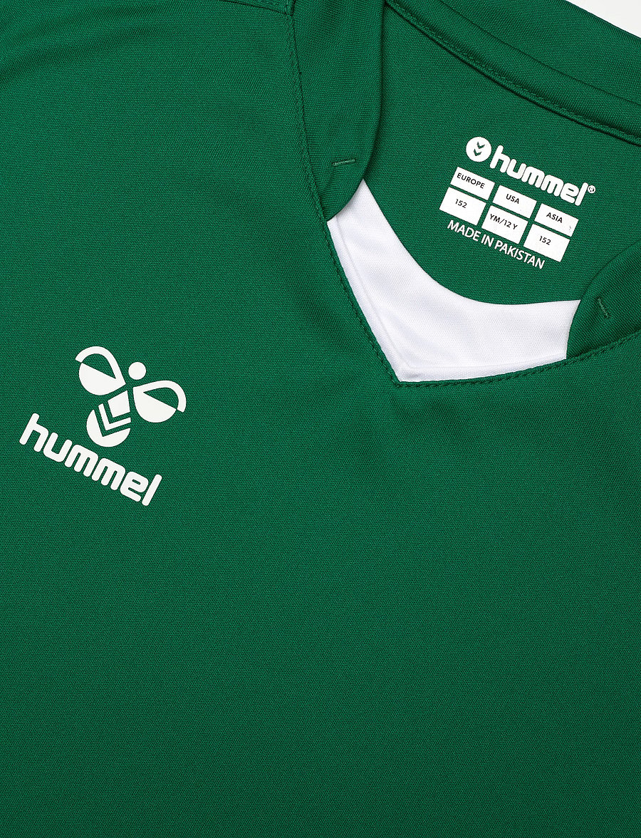 Hummel - hmlCORE XK POLY JERSEY S/S KIDS - sporttoppar - evergreen - 4
