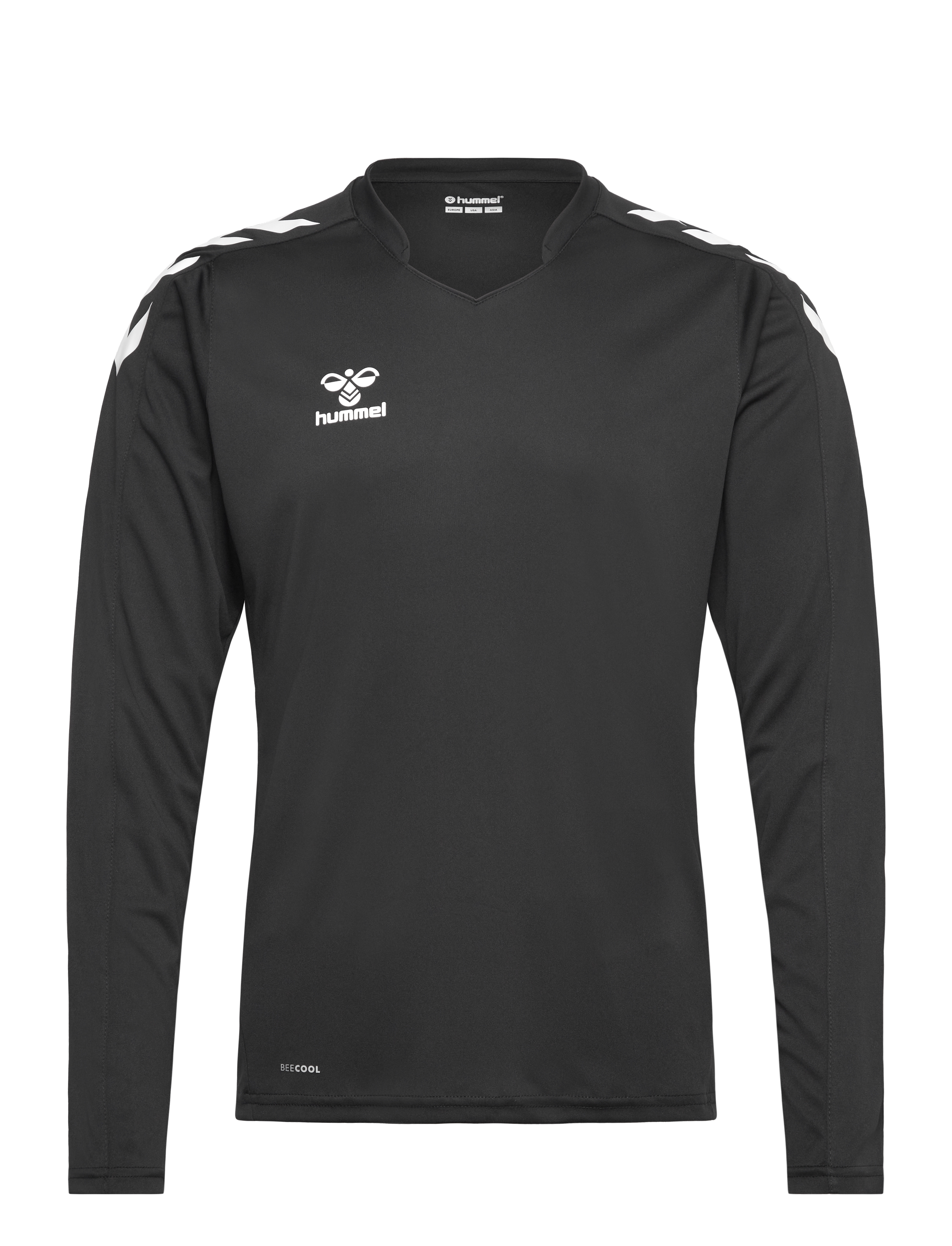Hummel hmlCORE XK POLY JERSEY L/S - Tøj - BLACK / black