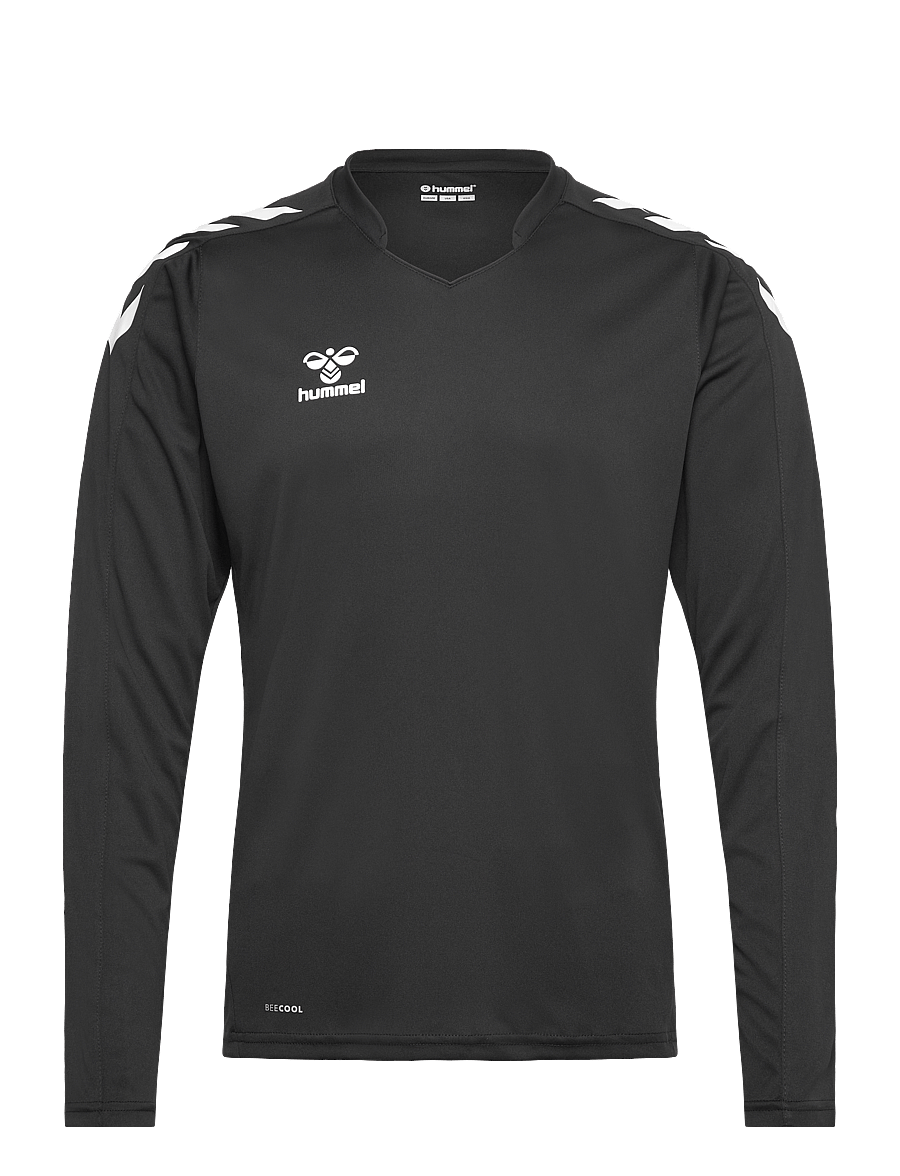 Hummel - hmlCORE XK POLY JERSEY L/S - bluzki z długim rękawem - black - 0