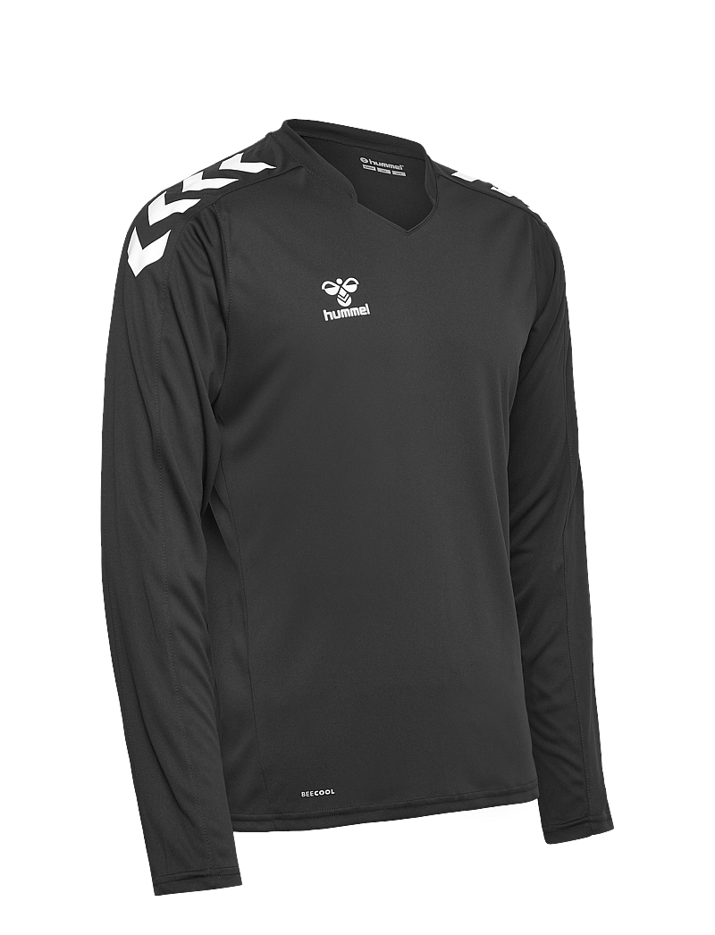 Hummel - hmlCORE XK POLY JERSEY L/S - langarmshirts - black - 3