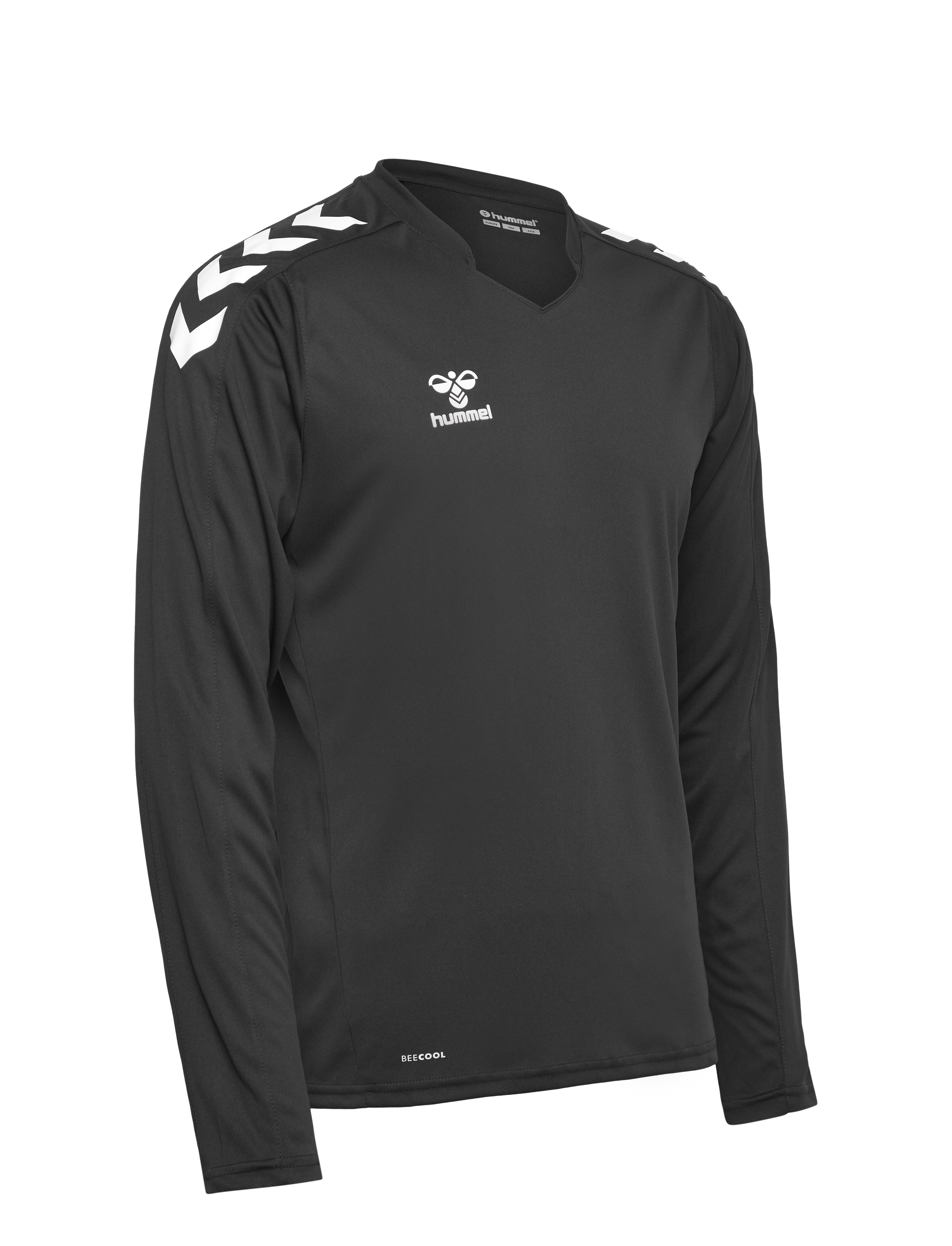 Hummel - hmlCORE XK POLY JERSEY L/S - langærmede toppe - black - 3