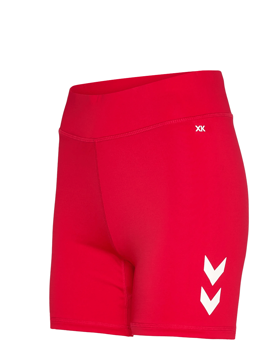 Hummel - hmlCORE XK HIPSTERS WOMAN - treenishortsit - true red - 3