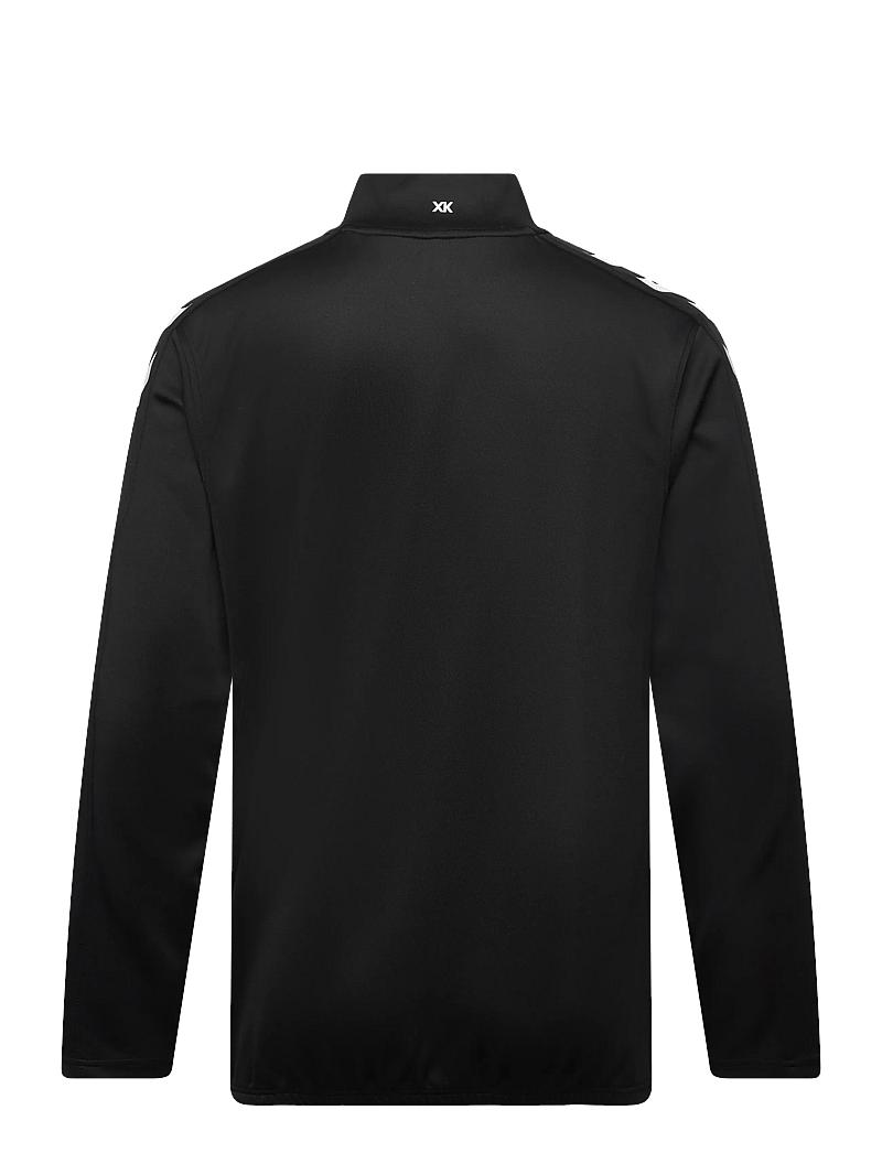 Hummel - hmlCORE XK HALF ZIP POLY SWEAT - sweatshirts - black - 1