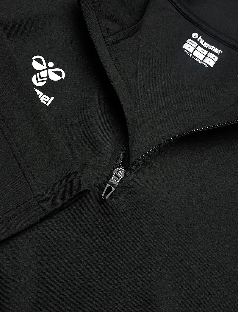 Hummel - hmlCORE XK HALF ZIP POLY SWEAT - sweatshirts - black - 2