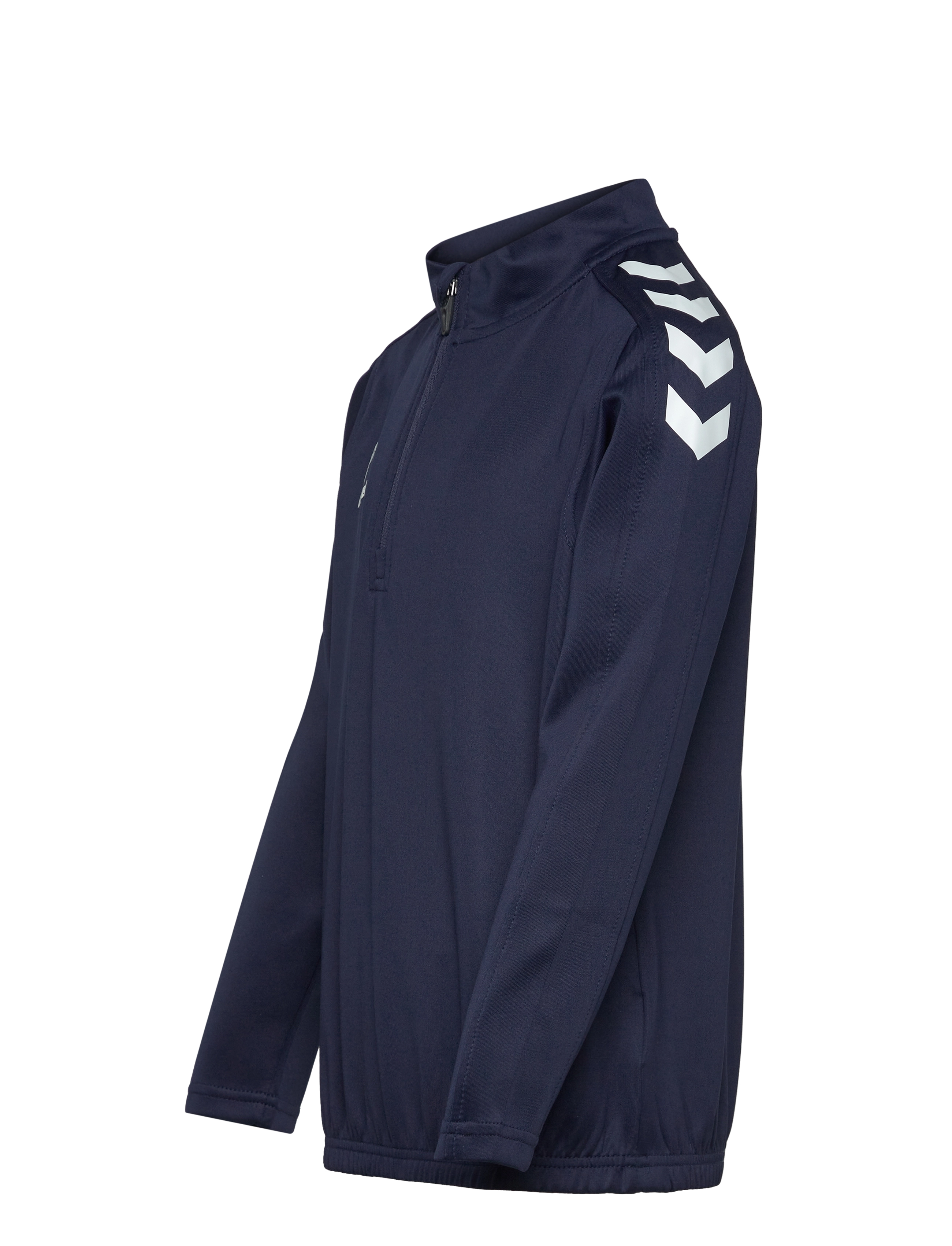 Hummel - hmlCORE XK HALF ZIP POLY SWEAT KIDS - sweaters - marine - 2