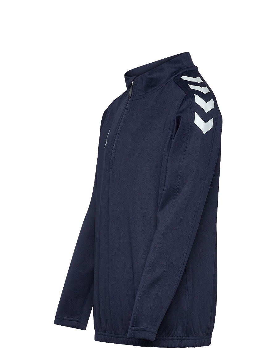 Hummel - hmlCORE XK HALF ZIP POLY SWEAT KIDS - sweats - marine - 2