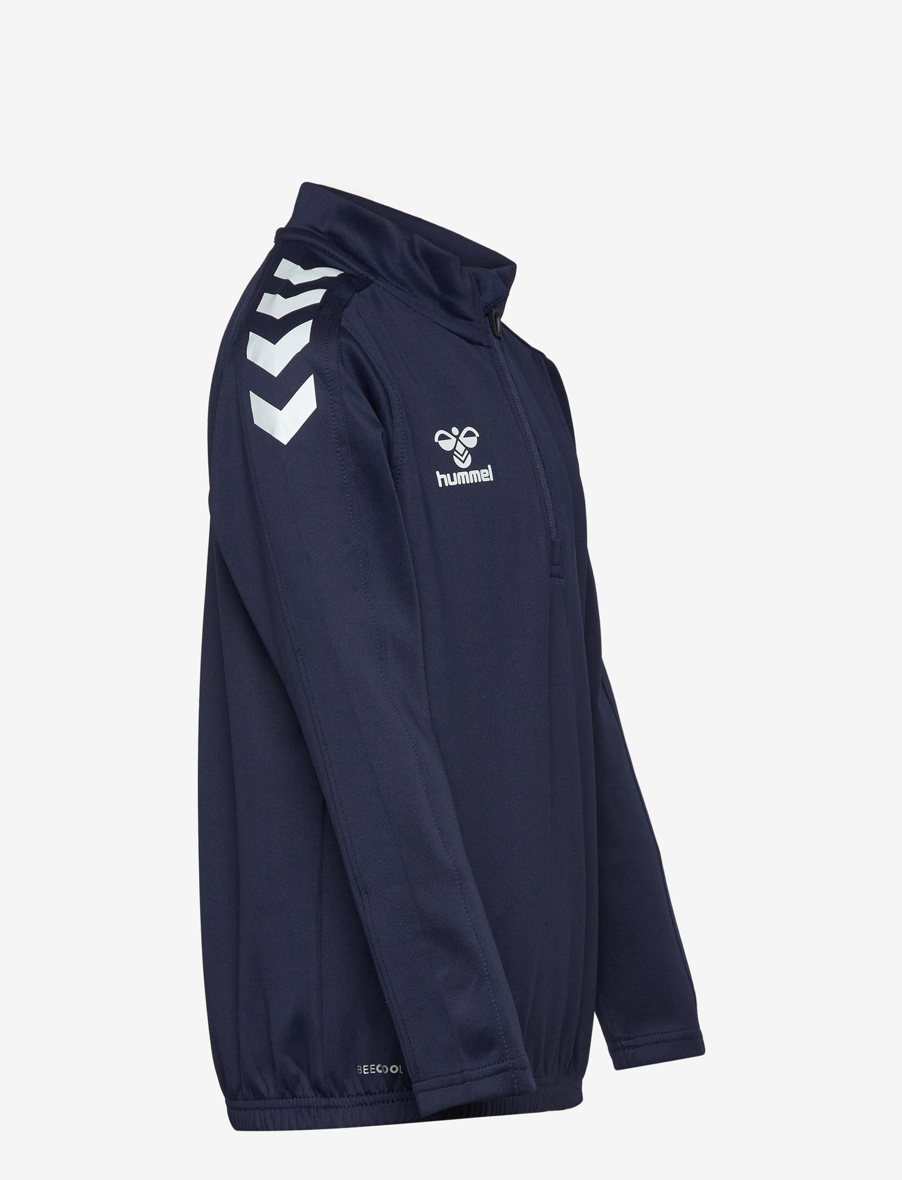 Hummel - hmlCORE XK HALF ZIP POLY SWEAT KIDS - sweatshirts - marine - 3