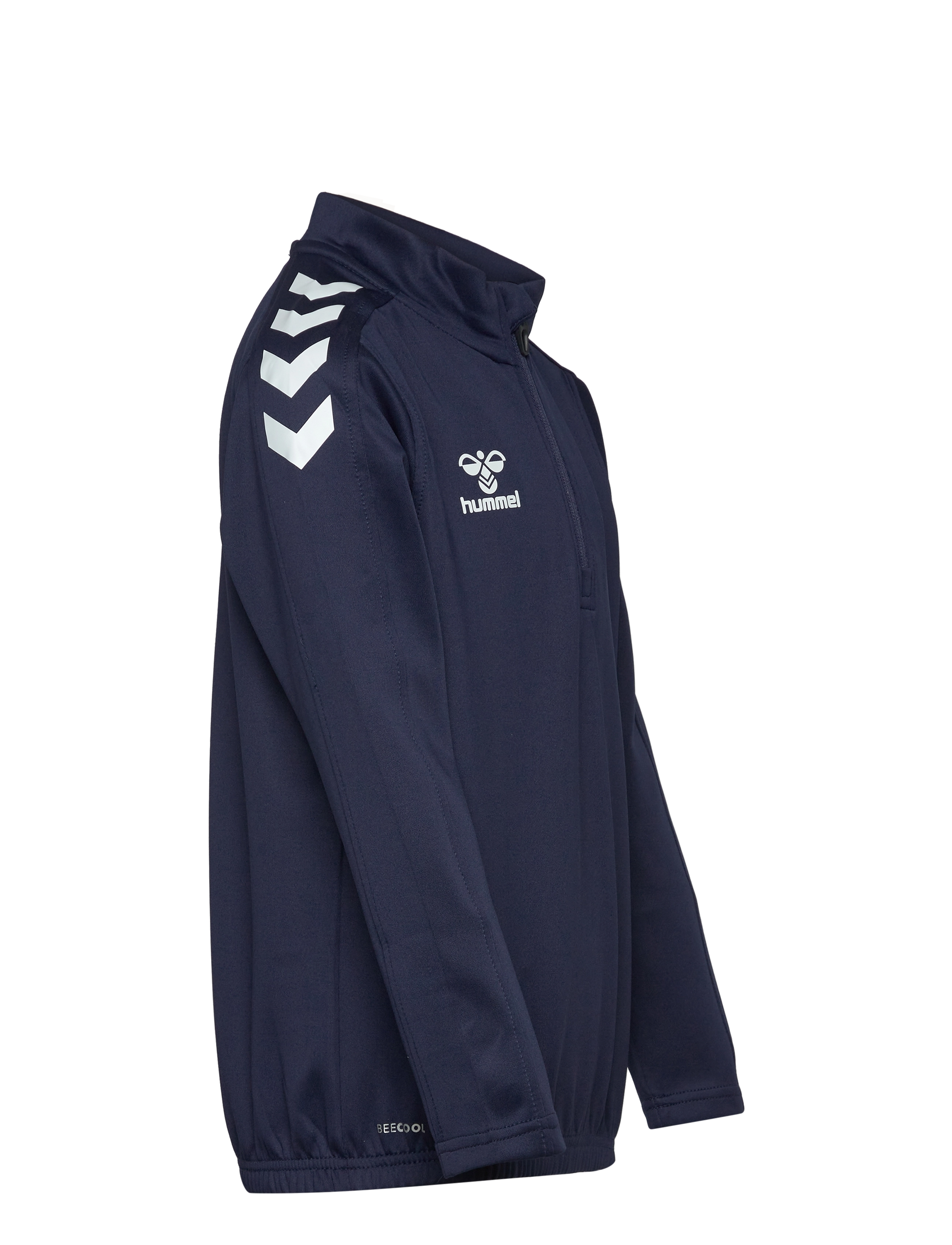 Hummel - hmlCORE XK HALF ZIP POLY SWEAT KIDS - sweaters - marine - 3