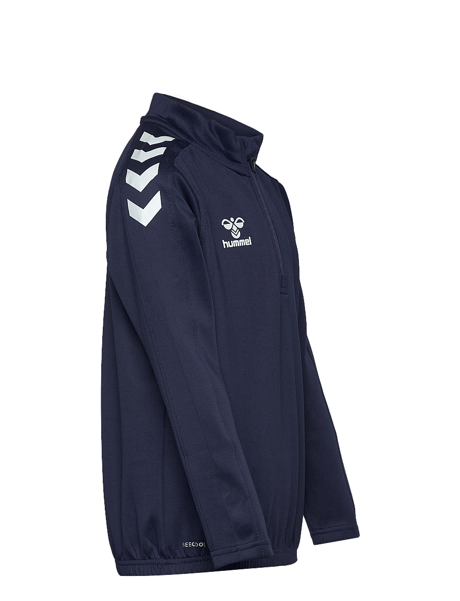 Hummel - hmlCORE XK HALF ZIP POLY SWEAT KIDS - sweats - marine - 3