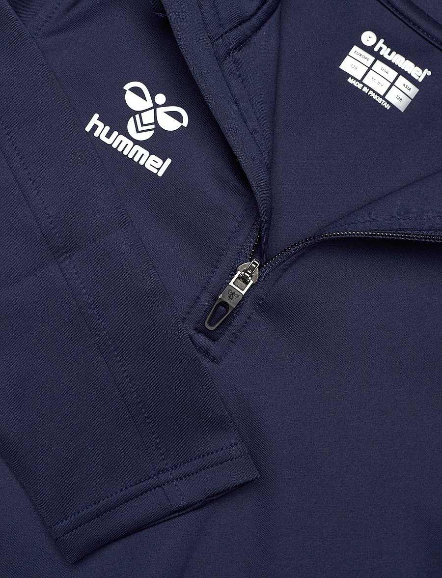 Hummel - hmlCORE XK HALF ZIP POLY SWEAT KIDS - sweats - marine - 4