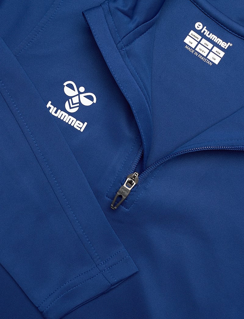 Hummel - hmlCORE XK HALF ZIP POLY SWEAT KIDS - sweatshirts - true blue - 4