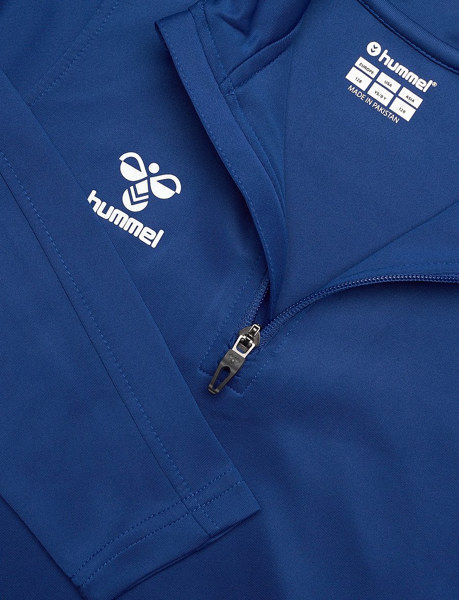 Hummel - hmlCORE XK HALF ZIP POLY SWEAT KIDS - sweatshirts - true blue - 4