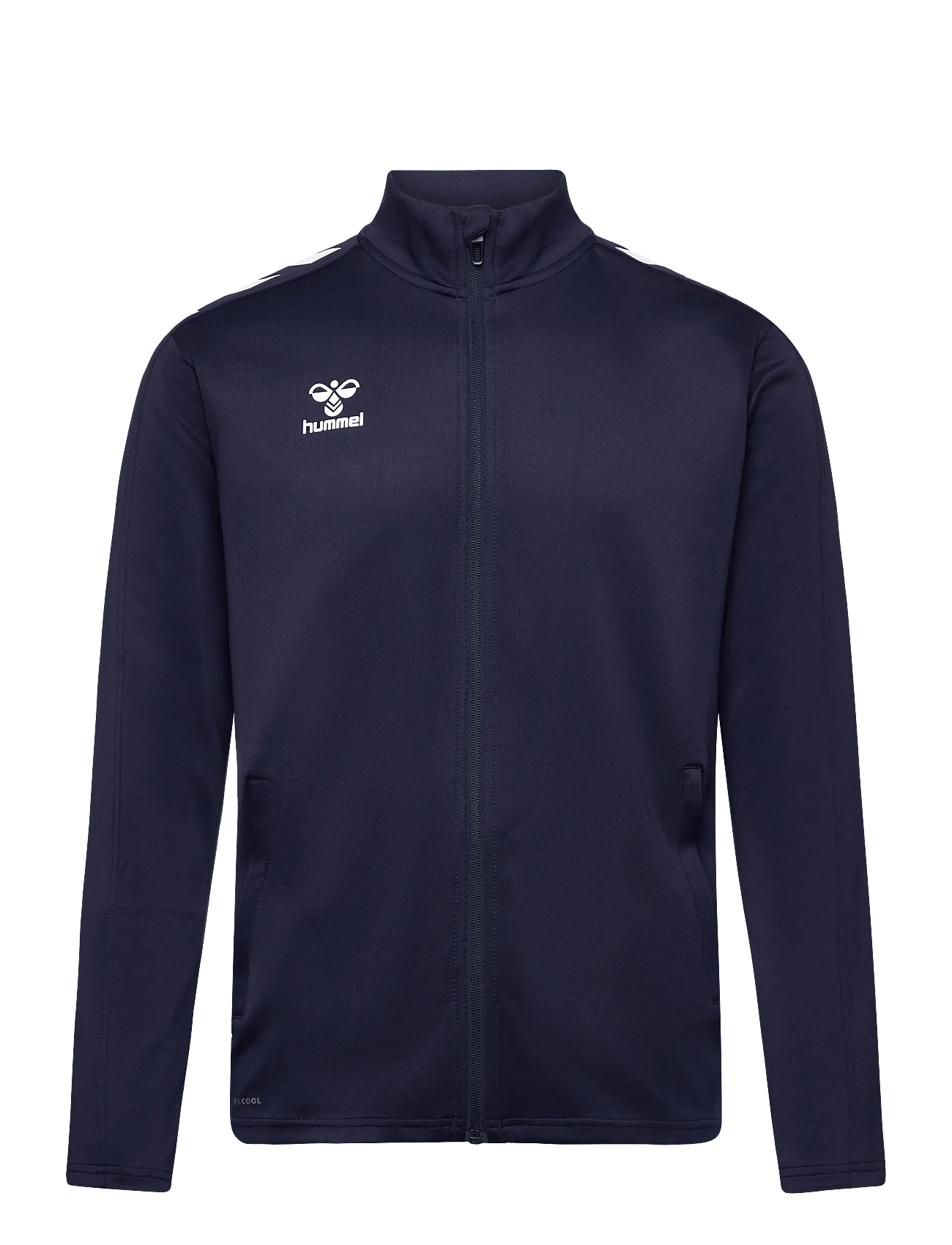 hmlCORE XK POLY ZIP SWEAT - MARINE