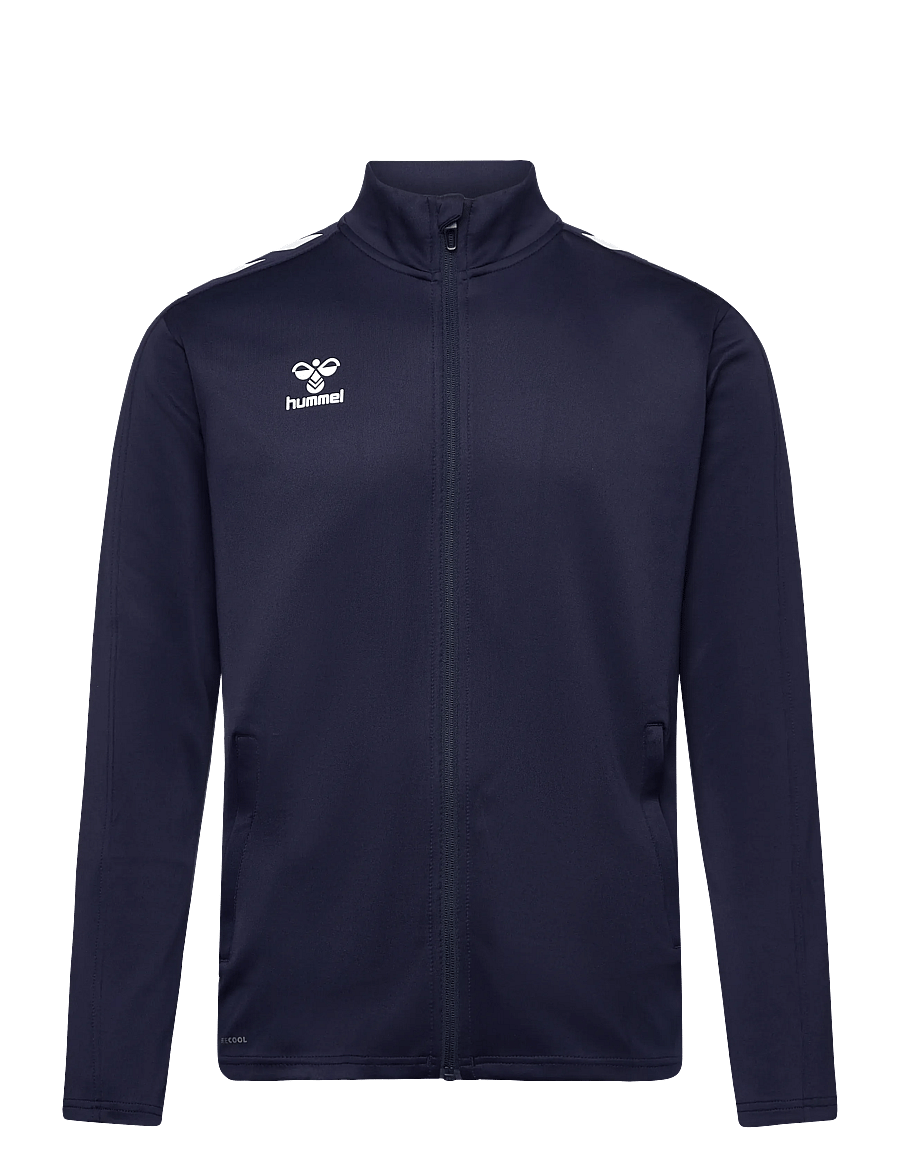 Hummel - hmlCORE XK POLY ZIP SWEAT - sweatshirts - marine - 0