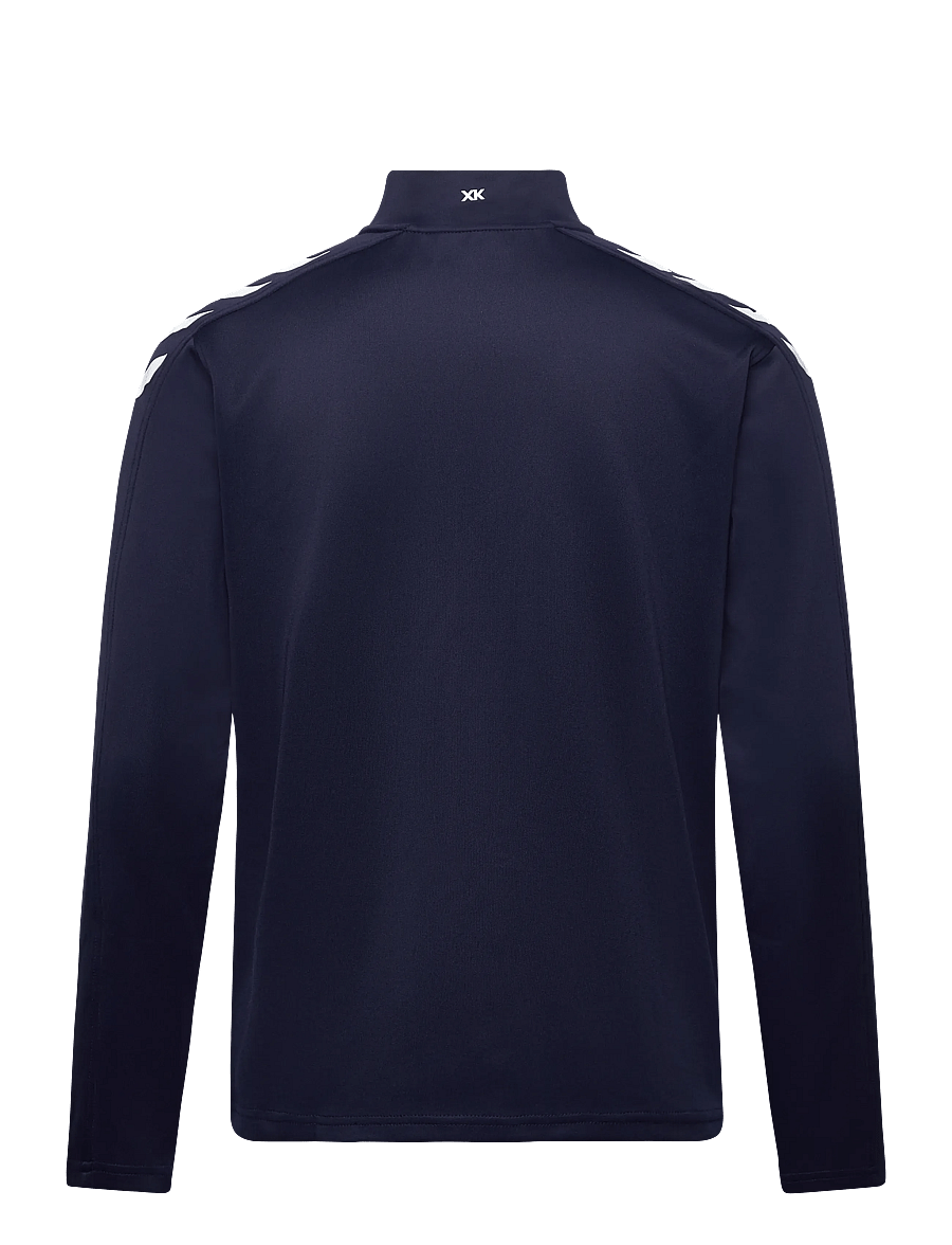Hummel - hmlCORE XK POLY ZIP SWEAT - sweatshirts - marine - 1