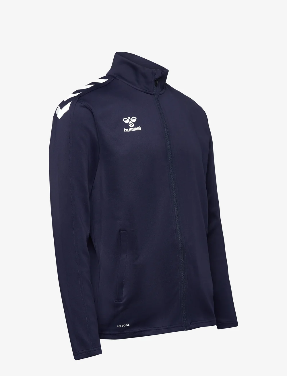 Hummel - hmlCORE XK POLY ZIP SWEAT - sweatshirts - marine - 2