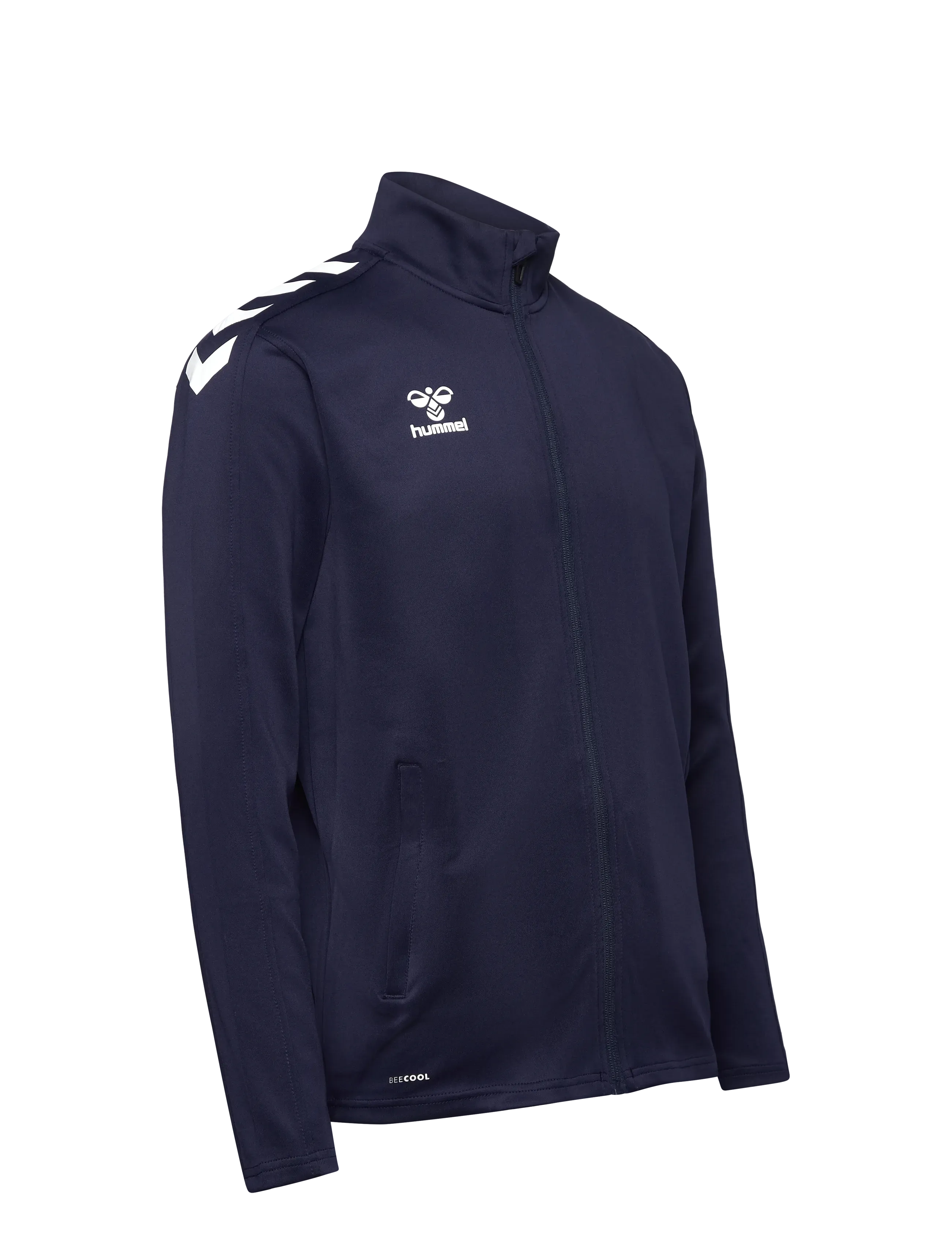 Hummel - hmlCORE XK POLY ZIP SWEAT - sweatshirts - marine - 2