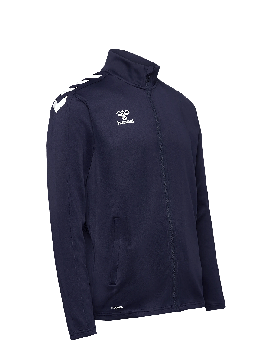 Hummel - hmlCORE XK POLY ZIP SWEAT - sweatshirts - marine - 2