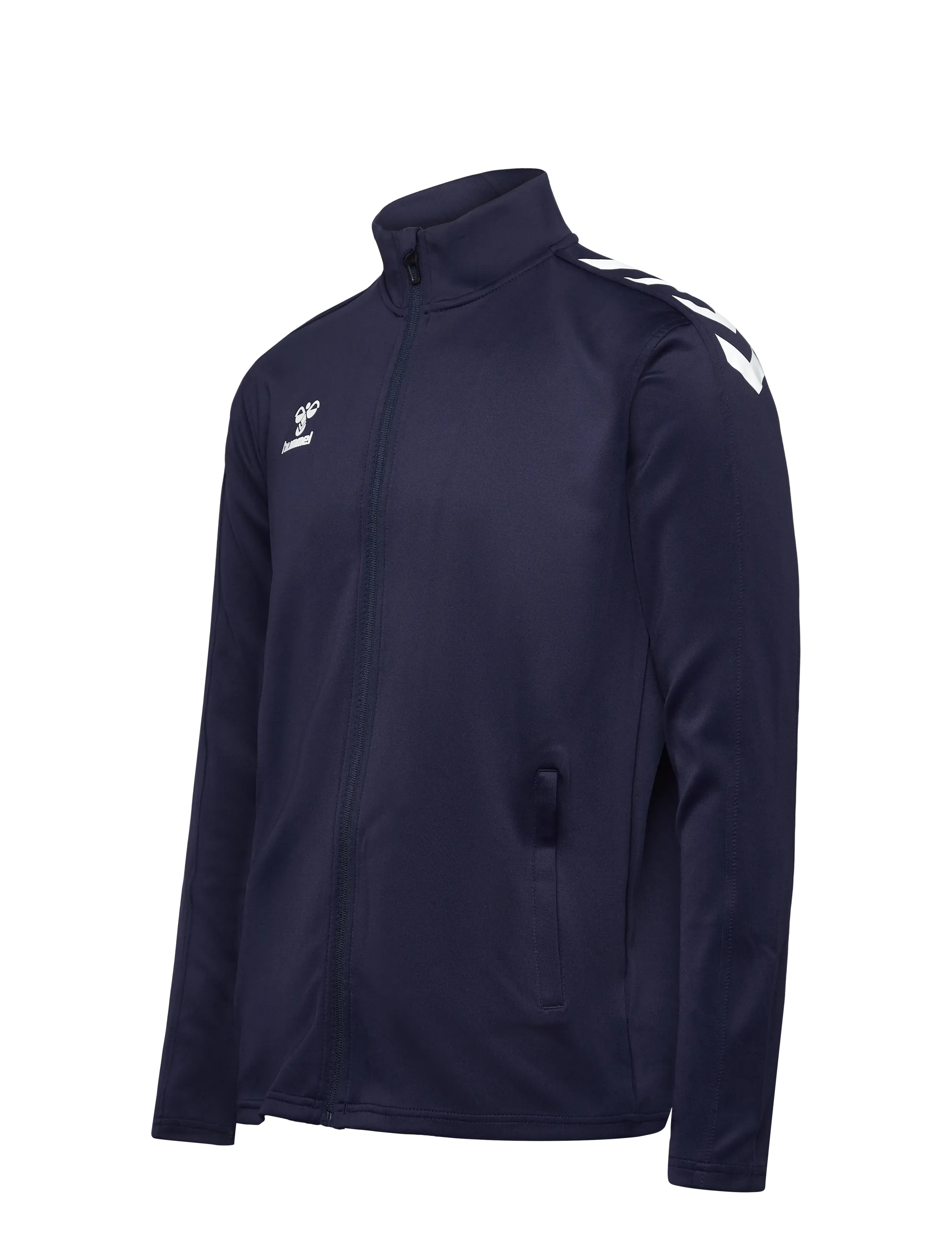 Hummel - hmlCORE XK POLY ZIP SWEAT - sweatshirts - marine - 3