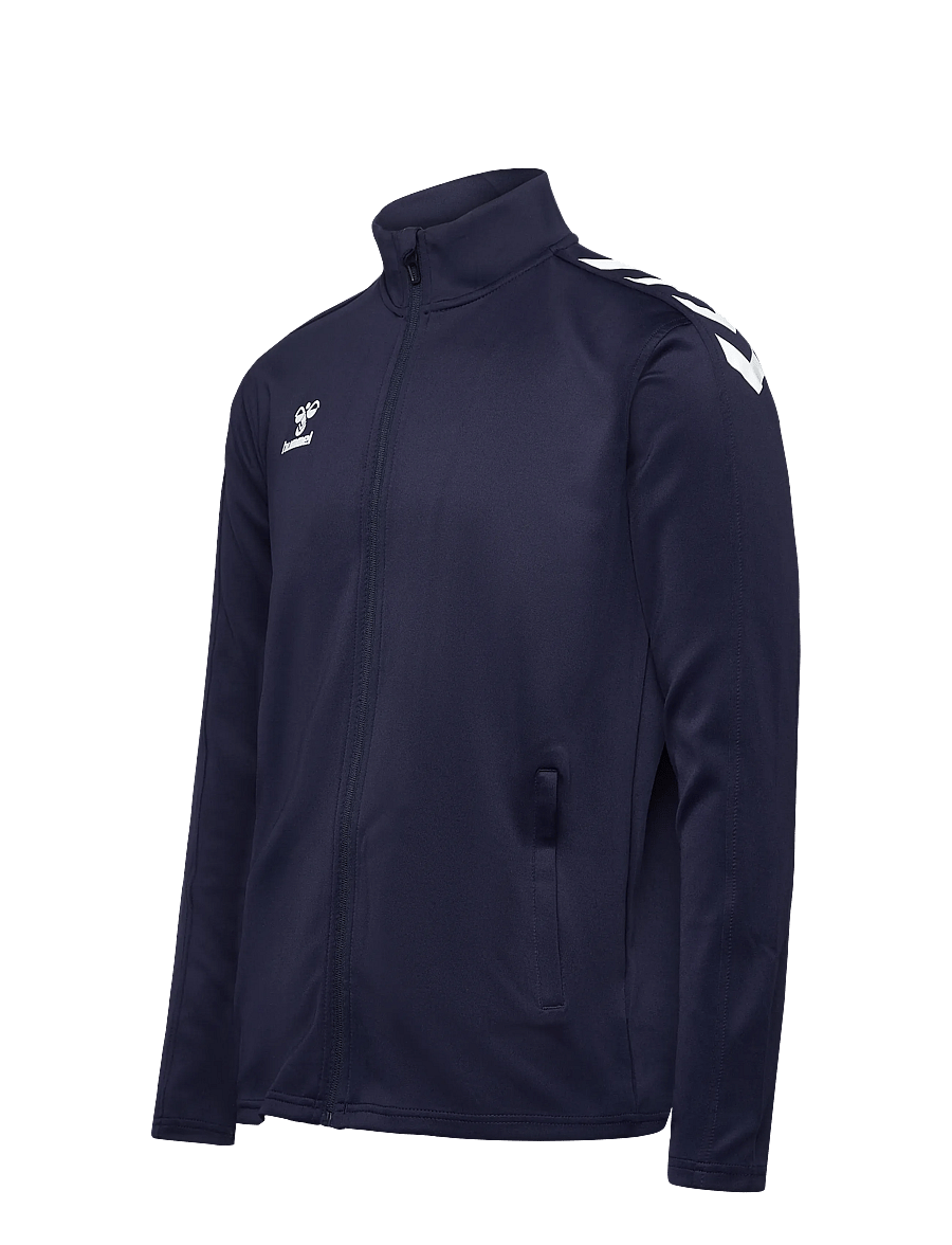 Hummel - hmlCORE XK POLY ZIP SWEAT - sweatshirts - marine - 3