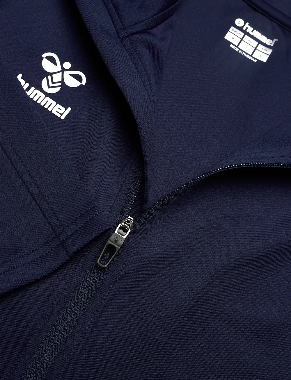 Hummel - hmlCORE XK POLY ZIP SWEAT - sweatshirts - marine - 4