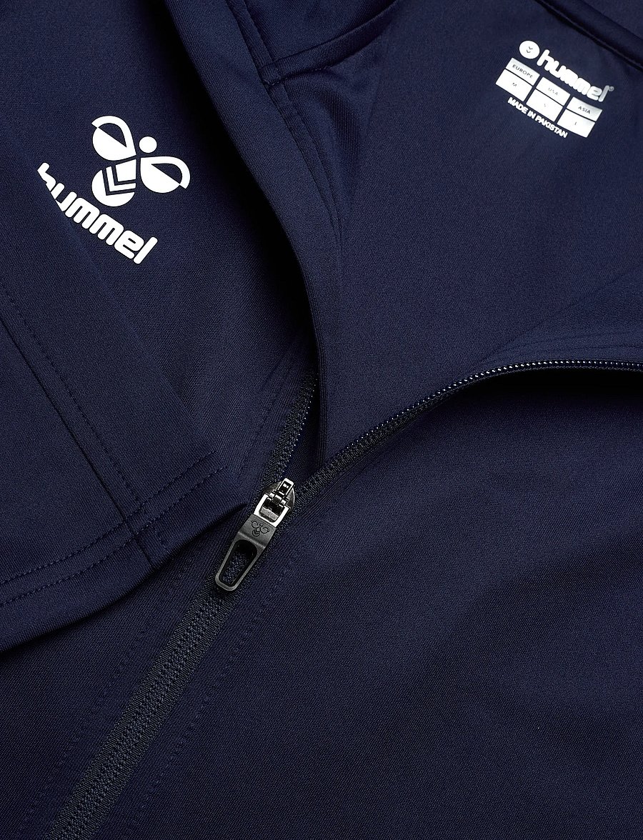 Hummel - hmlCORE XK POLY ZIP SWEAT - sweatshirts - marine - 4