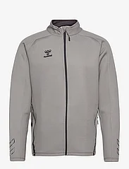 Hummel - hmlCIMA XK ZIP JACKET - training jackets - grey melange - 0