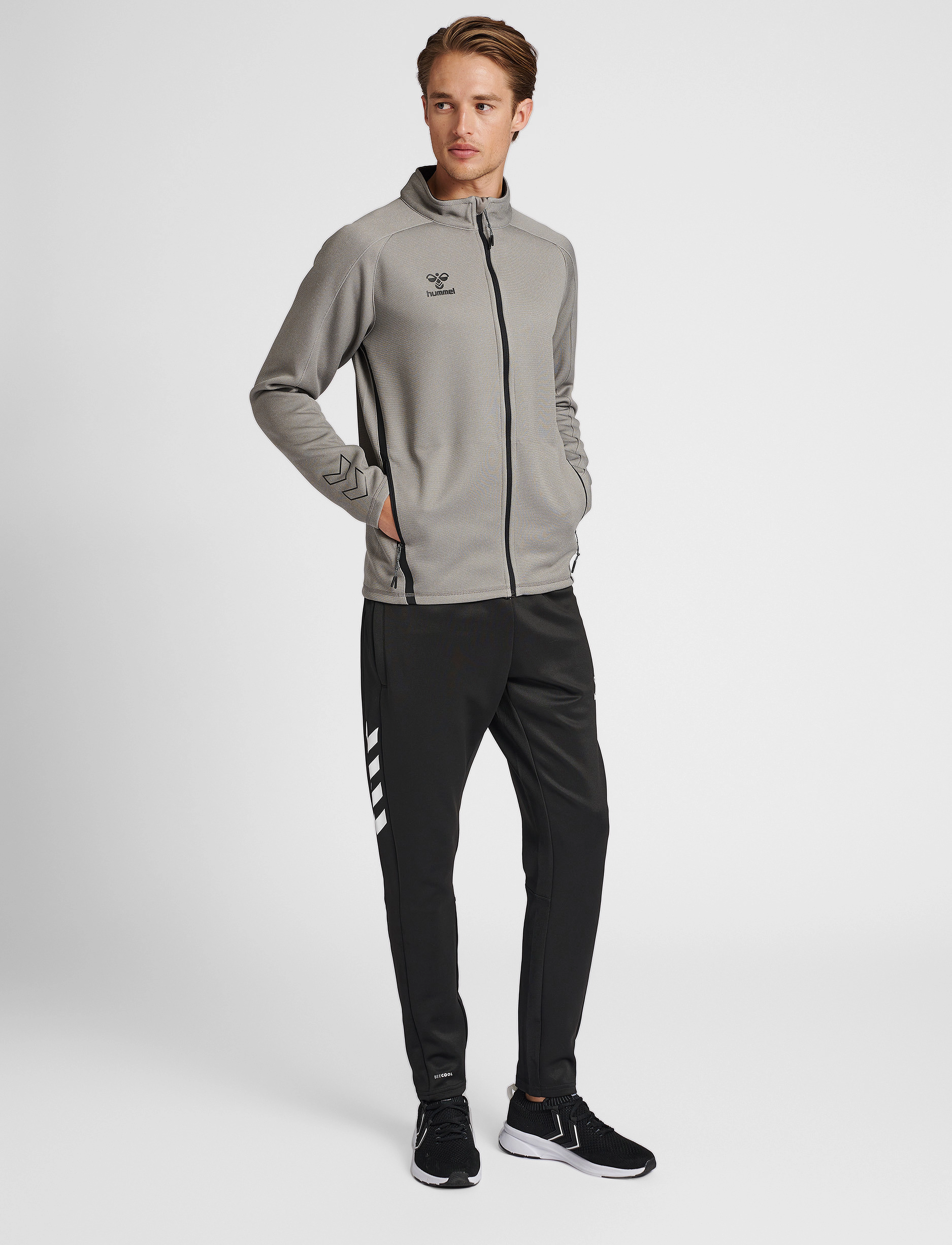 Hummel - hmlCIMA XK ZIP JACKET - grey melange - 5