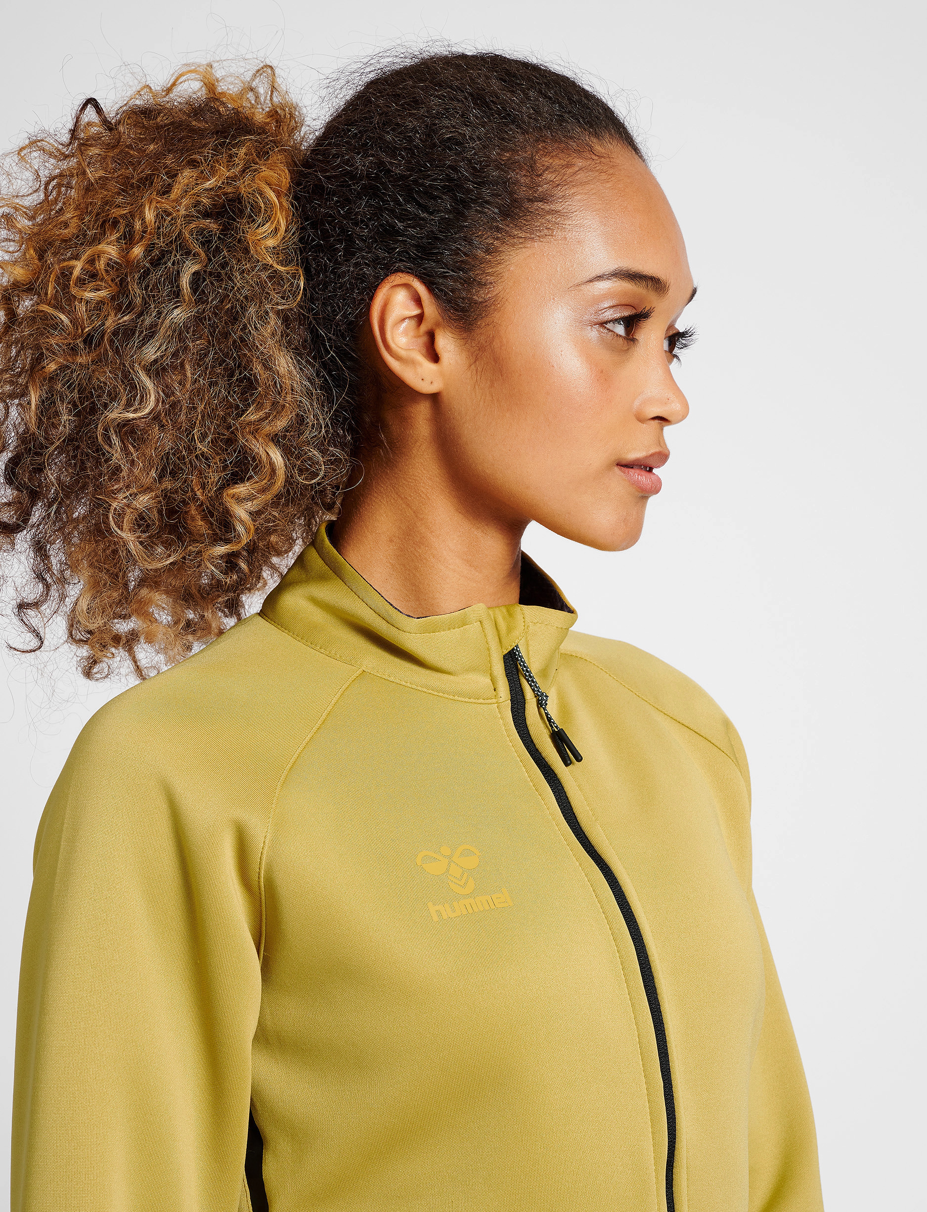 Hummel - hmlCIMA XK ZIP JACKET WOMAN - antique gold - 4