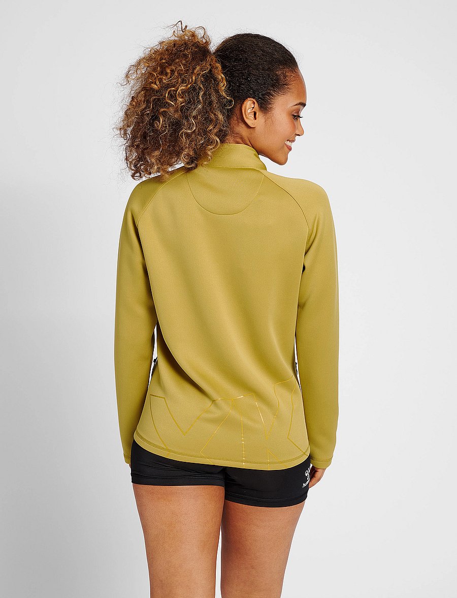 Hummel - hmlCIMA XK ZIP JACKET WOMAN - antique gold - 5