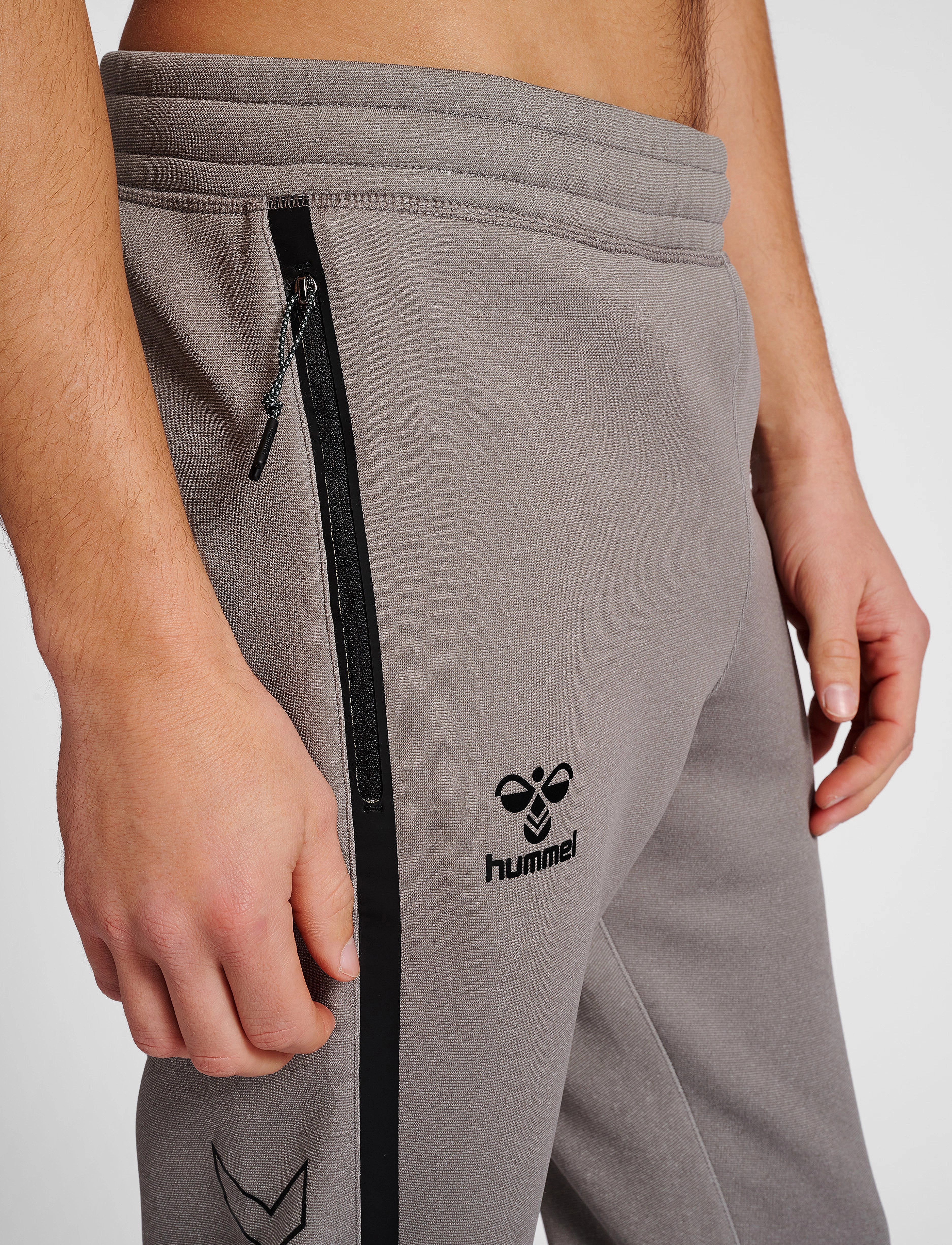 Hummel - hmlCIMA XK PANTS - grey melange - 4