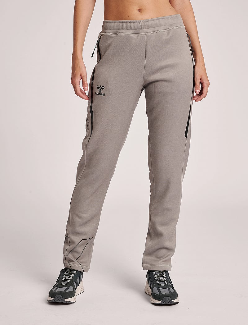 Hummel - hmlCIMA XK PANTS WOMAN - pantalon training - grey melange - 3