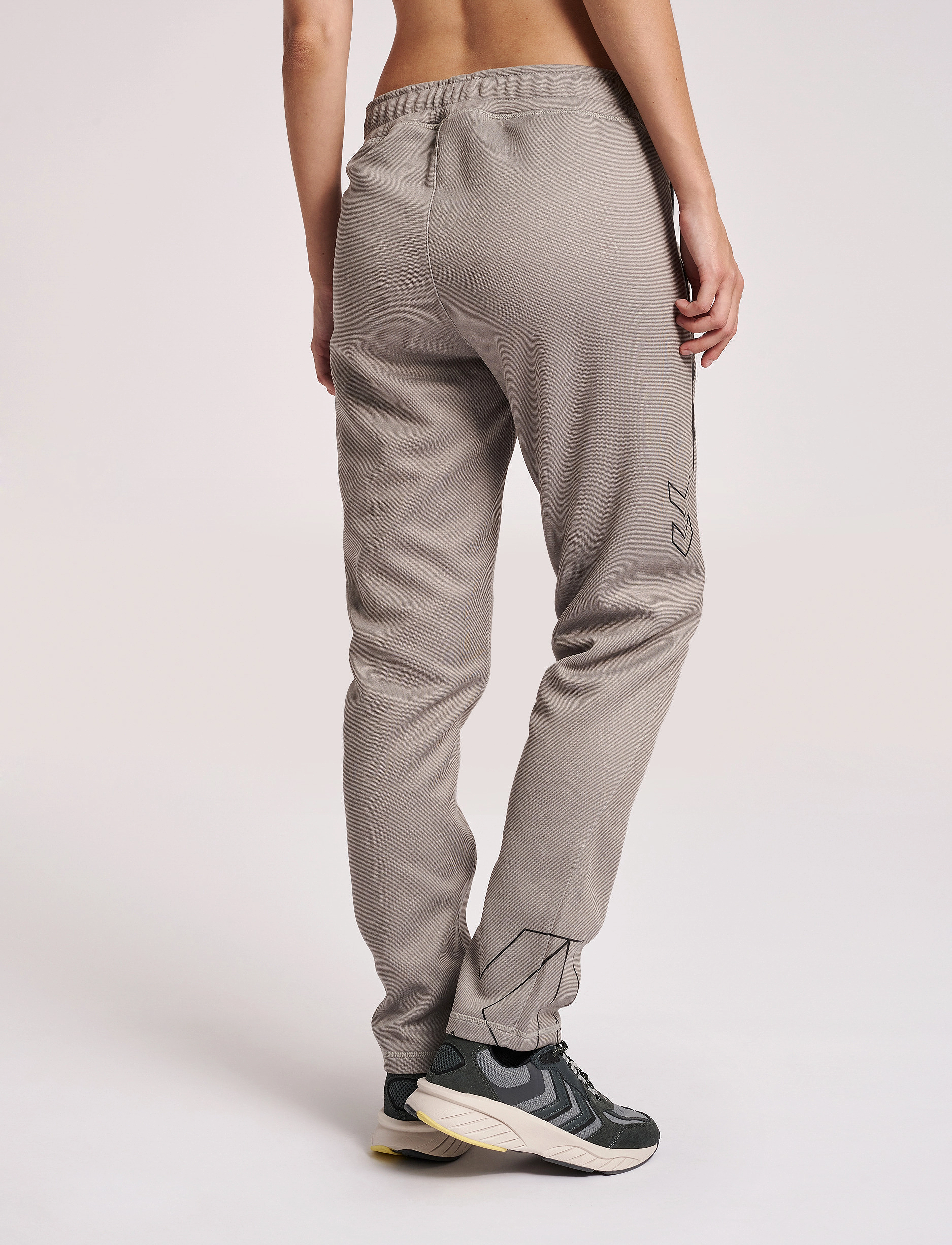 Hummel - hmlCIMA XK PANTS WOMAN - joggingbukser - grey melange - 4