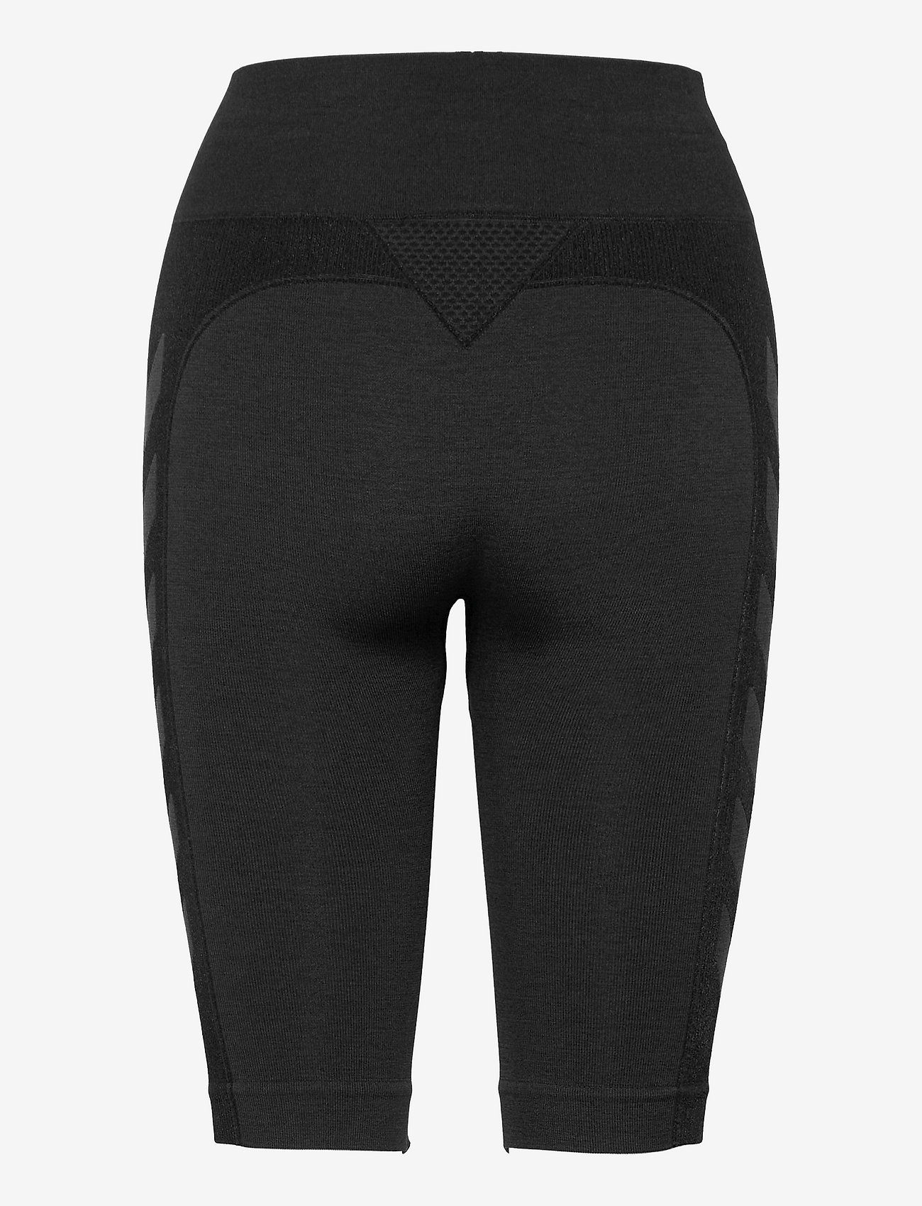 Hummel - hmlCLEA SEAMLESS CYCLING SHORTS - korta tights - black melange - 2