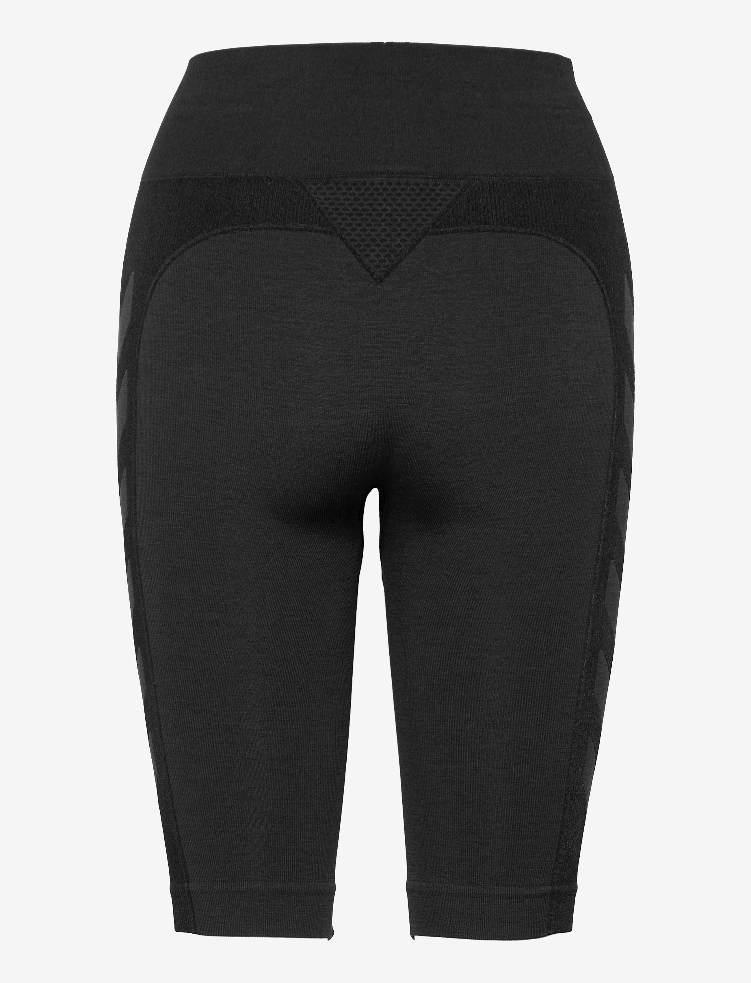 Hummel - hmlCLEA SEAMLESS CYCLING SHORTS - Æfingastuttbuxur - black melange - 2