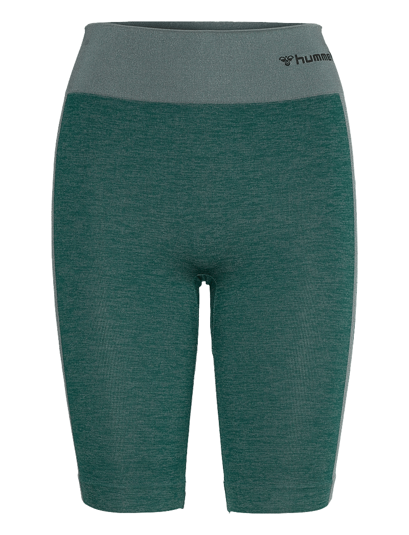Hummel - hmlCLEA SEAMLESS CYCLING SHORTS - kurze tights - dark sea - 0