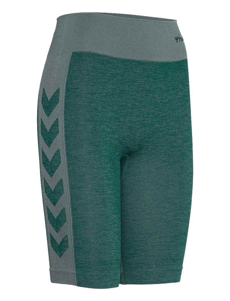 Hummel - hmlCLEA SEAMLESS CYCLING SHORTS - kurze tights - dark sea - 2