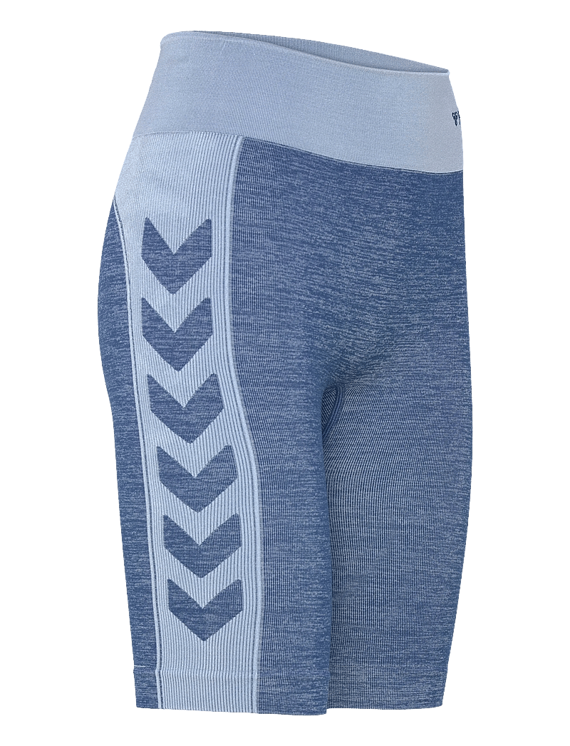 Hummel - hmlCLEA SEAMLESS CYCLING SHORTS - træningsshorts - navy peony/faded denim - 2