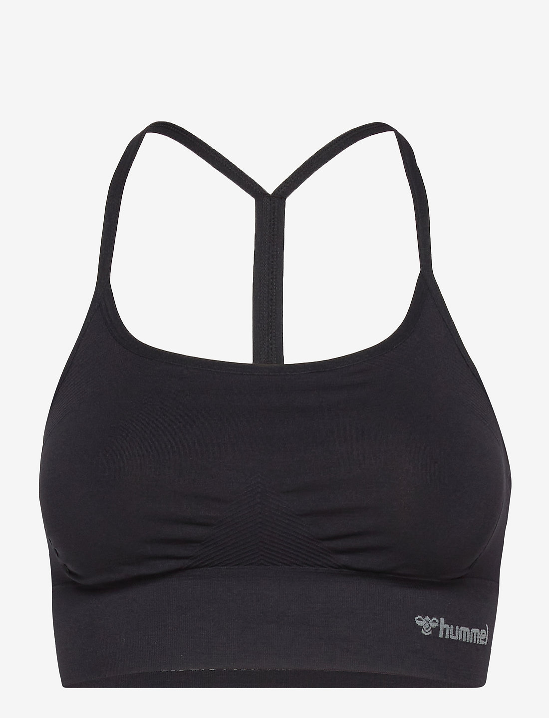 Hummel - hmlTIFFY SEAMLESS SPORTS TOP - keskmine toestus - black - 1