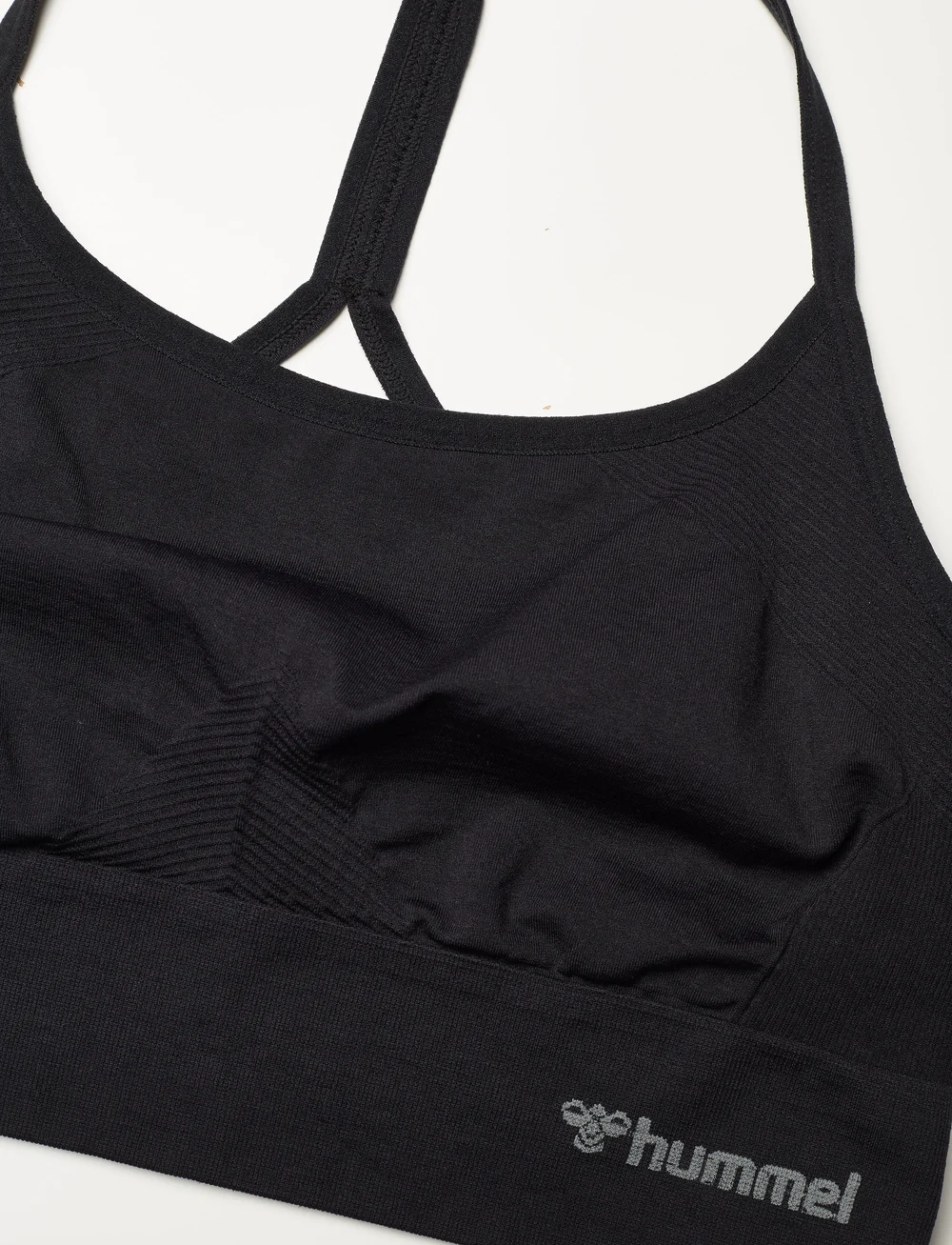 Hummel - hmlTIFFY SEAMLESS SPORTS TOP - medium støtte - black - 5