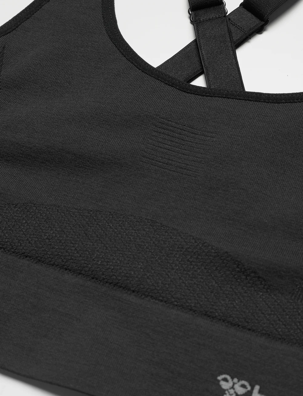 Hummel - hmlCLEA SEAMLESS SPORTS TOP - mittlerer halt - black melange - 5