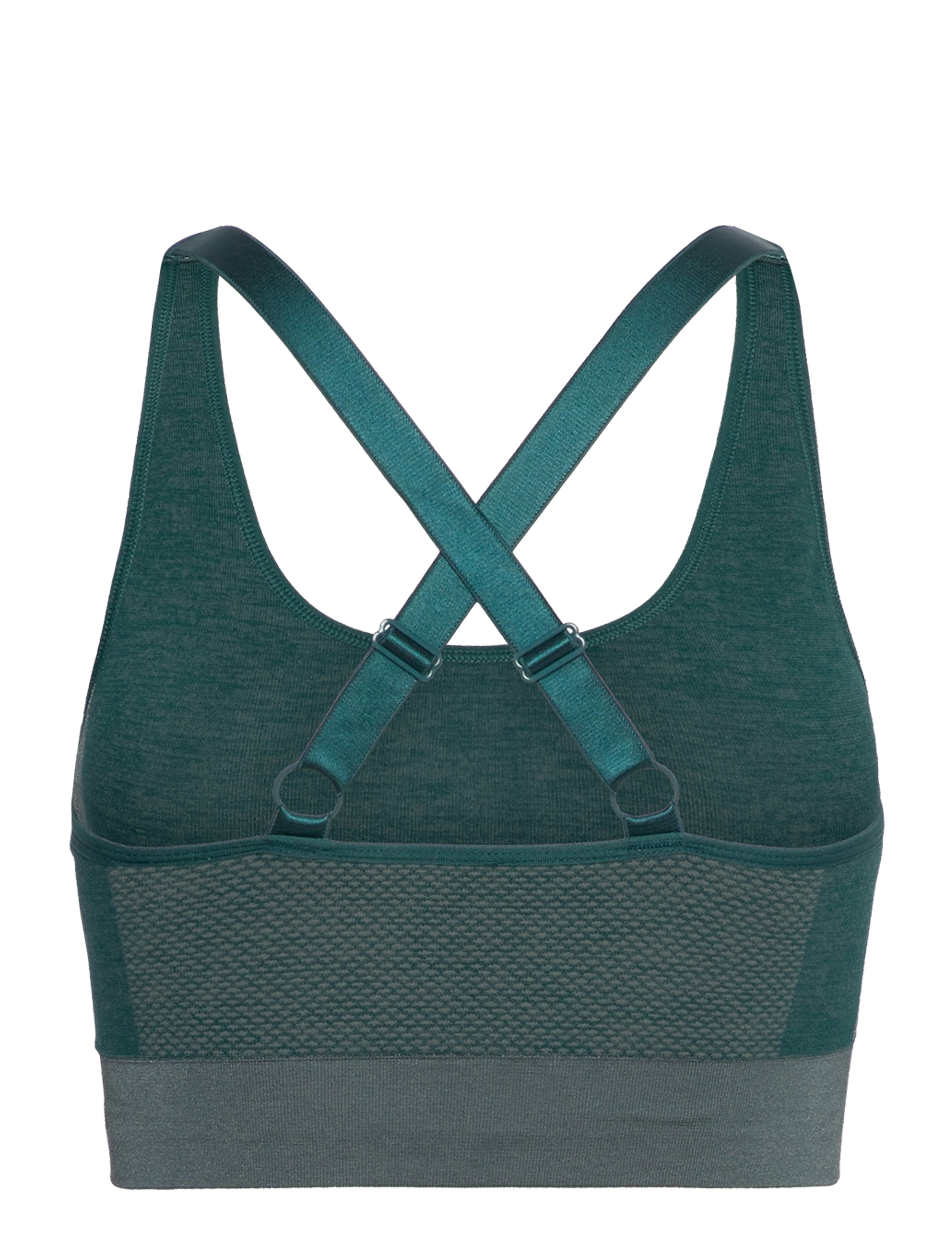 Hummel - hmlCLEA SEAMLESS  SPORTS TOP - mittlerer halt - dark sea - 1
