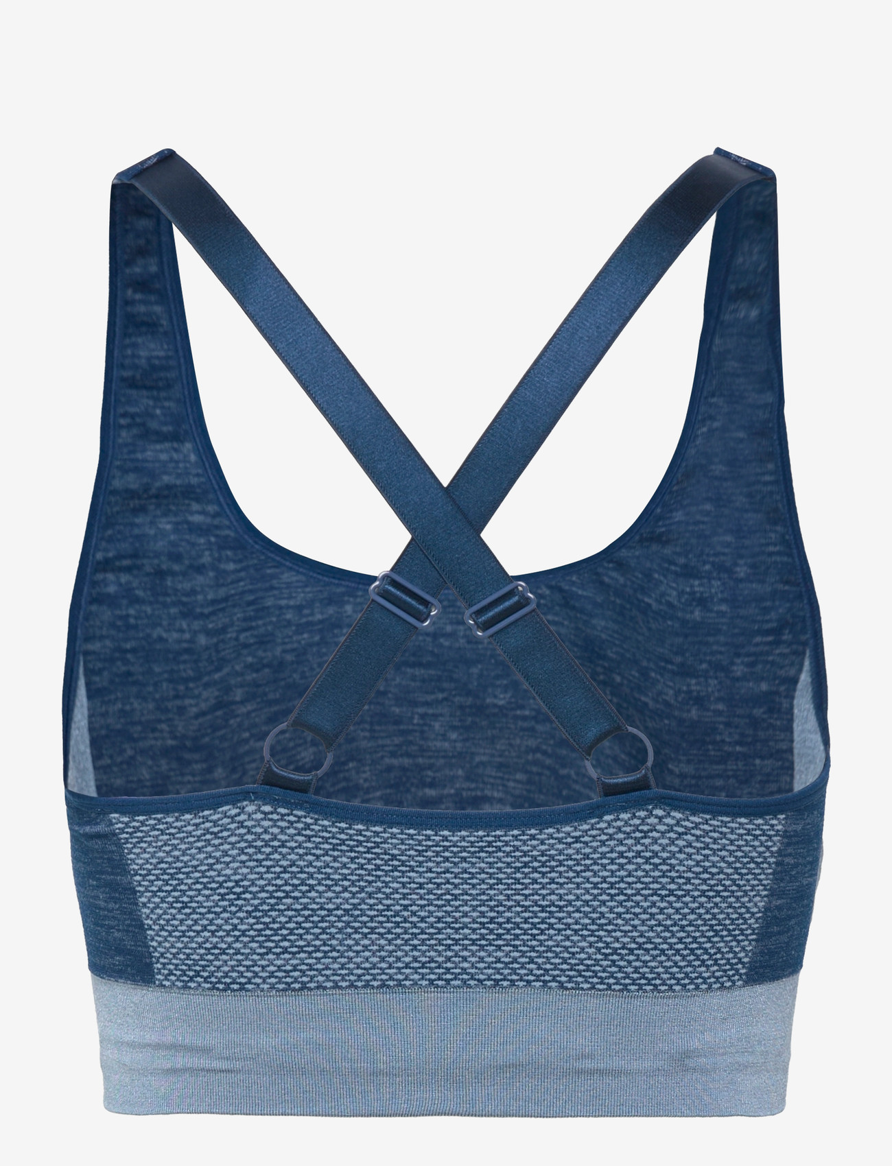 Hummel - hmlCLEA SEAMLESS  SPORTS TOP - medium støtte - navy peony/faded denim - 1