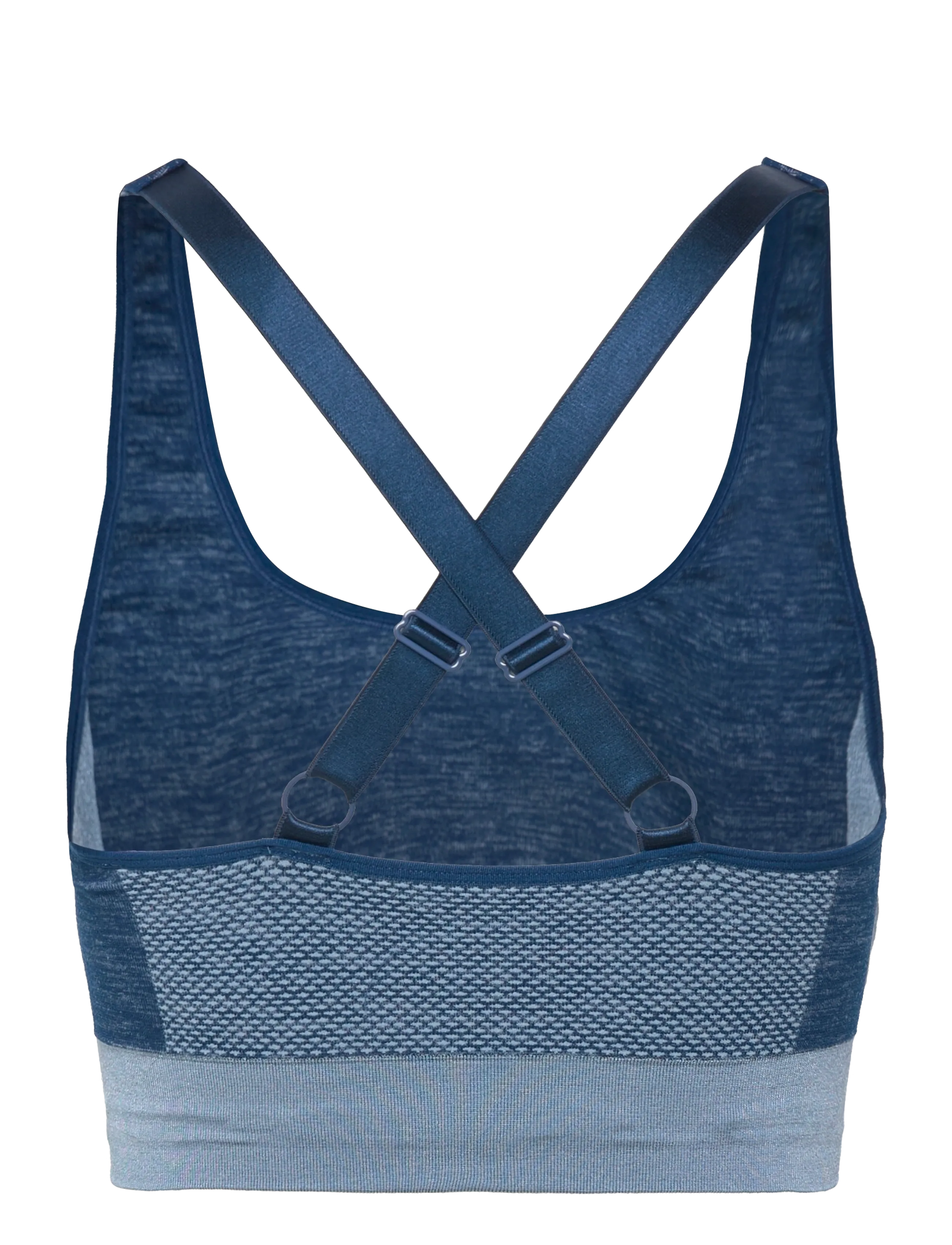 Hummel - hmlCLEA SEAMLESS  SPORTS TOP - keskmine toestus - navy peony/faded denim - 1
